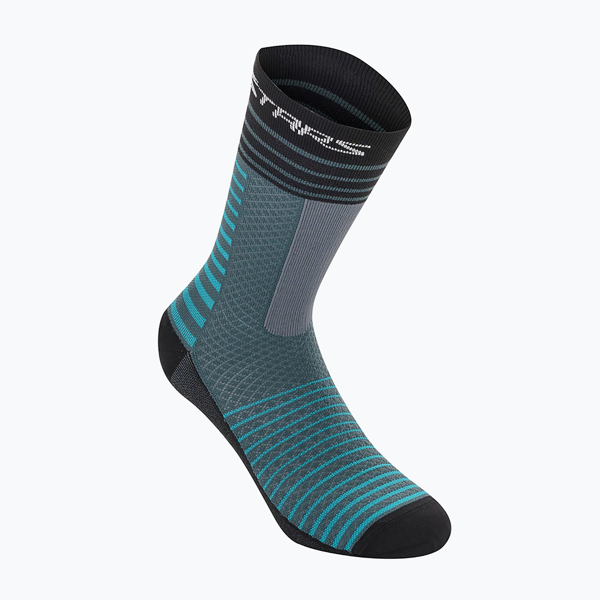 Alpinestars Drop 19 kerékpáros zokni zöld 1706520/7177 (Drop 19 1706520/7177)