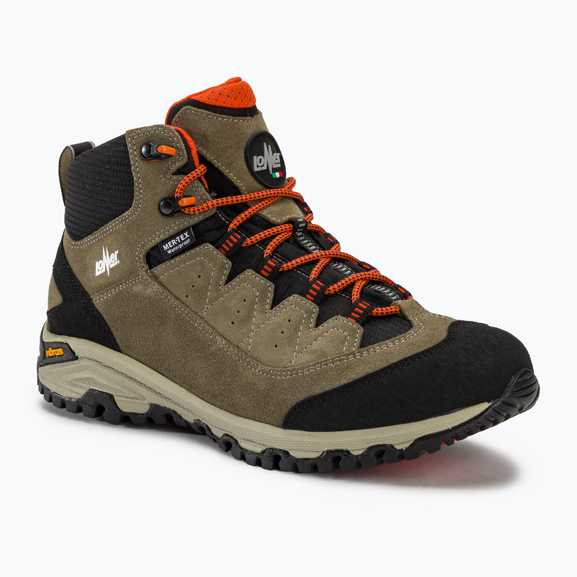 Buty trekkingowe męskie Lomer Sella High Mtx Suede truffle 