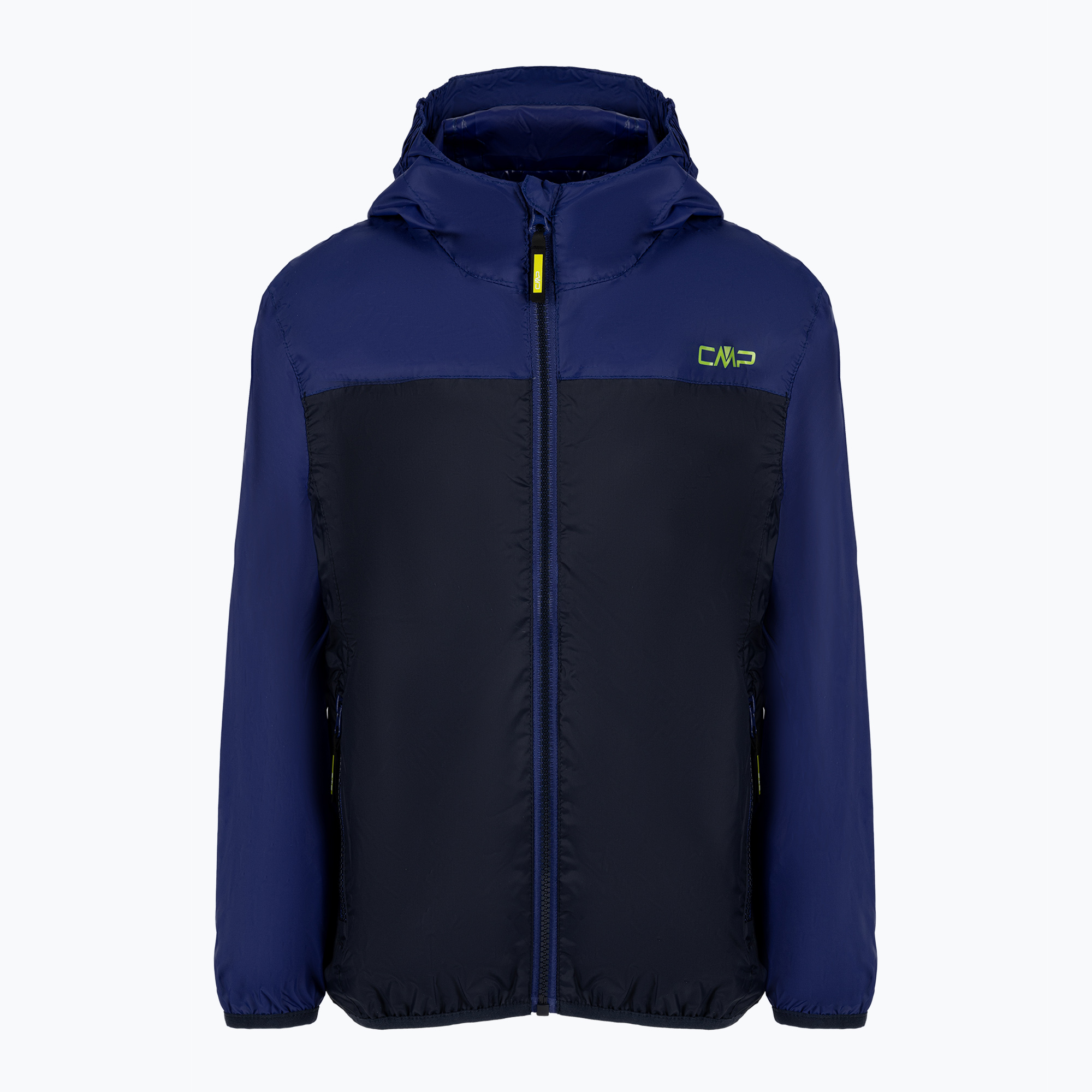 Kurtka przeciwdeszczowa dziecięca CMP 32X5804 Rain Fix Hood black/blue 
