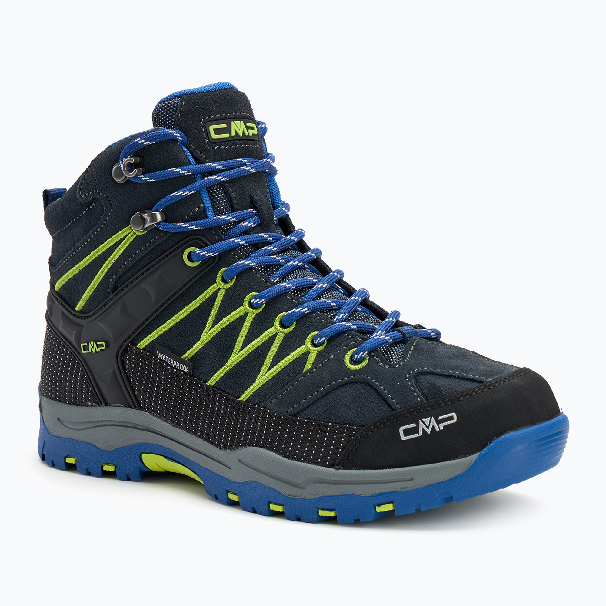 Buty trekkingowe juniorskie CMP Rigel Mid b.blue/electric 