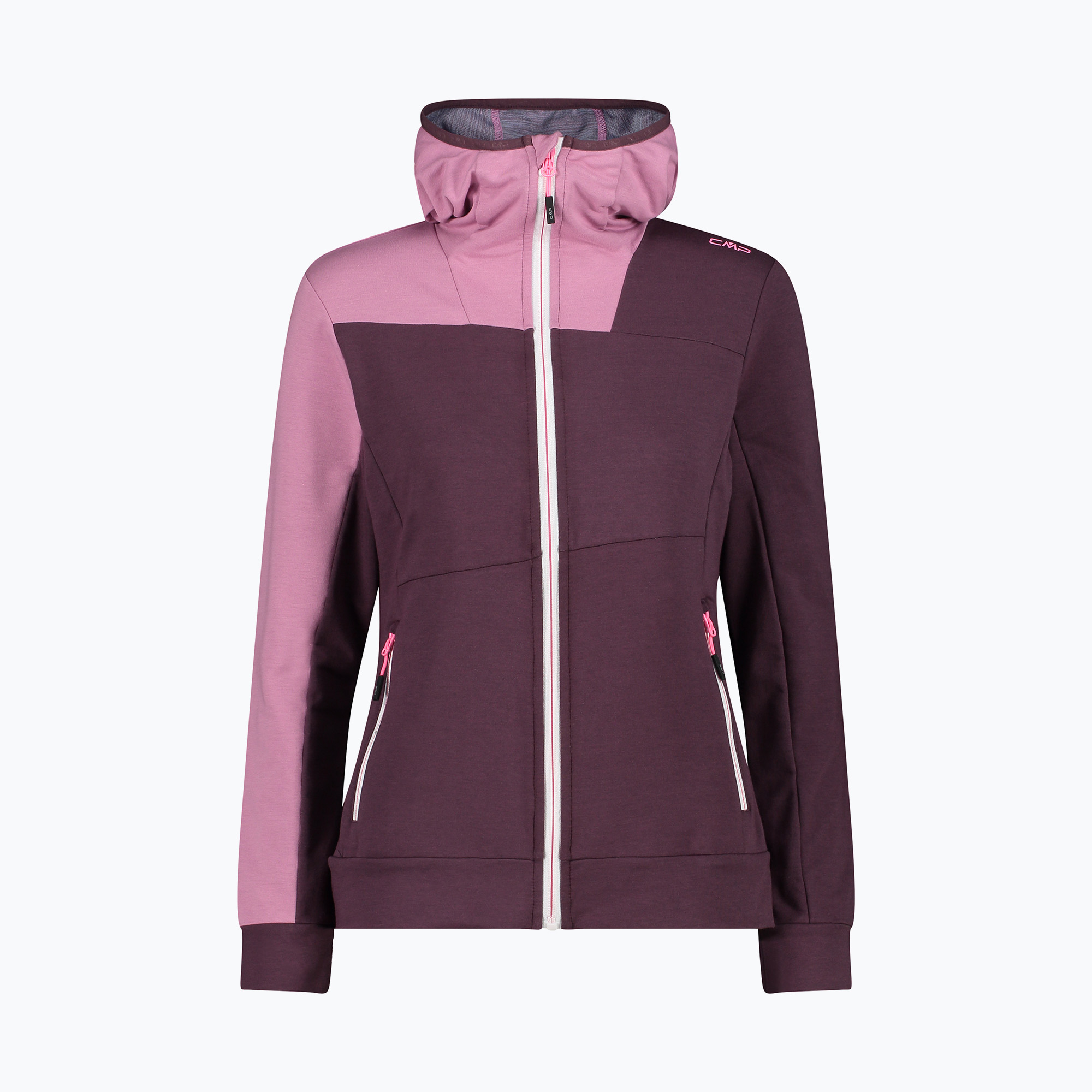Bluza damska CMP 33L6156 Fix Hood plum 