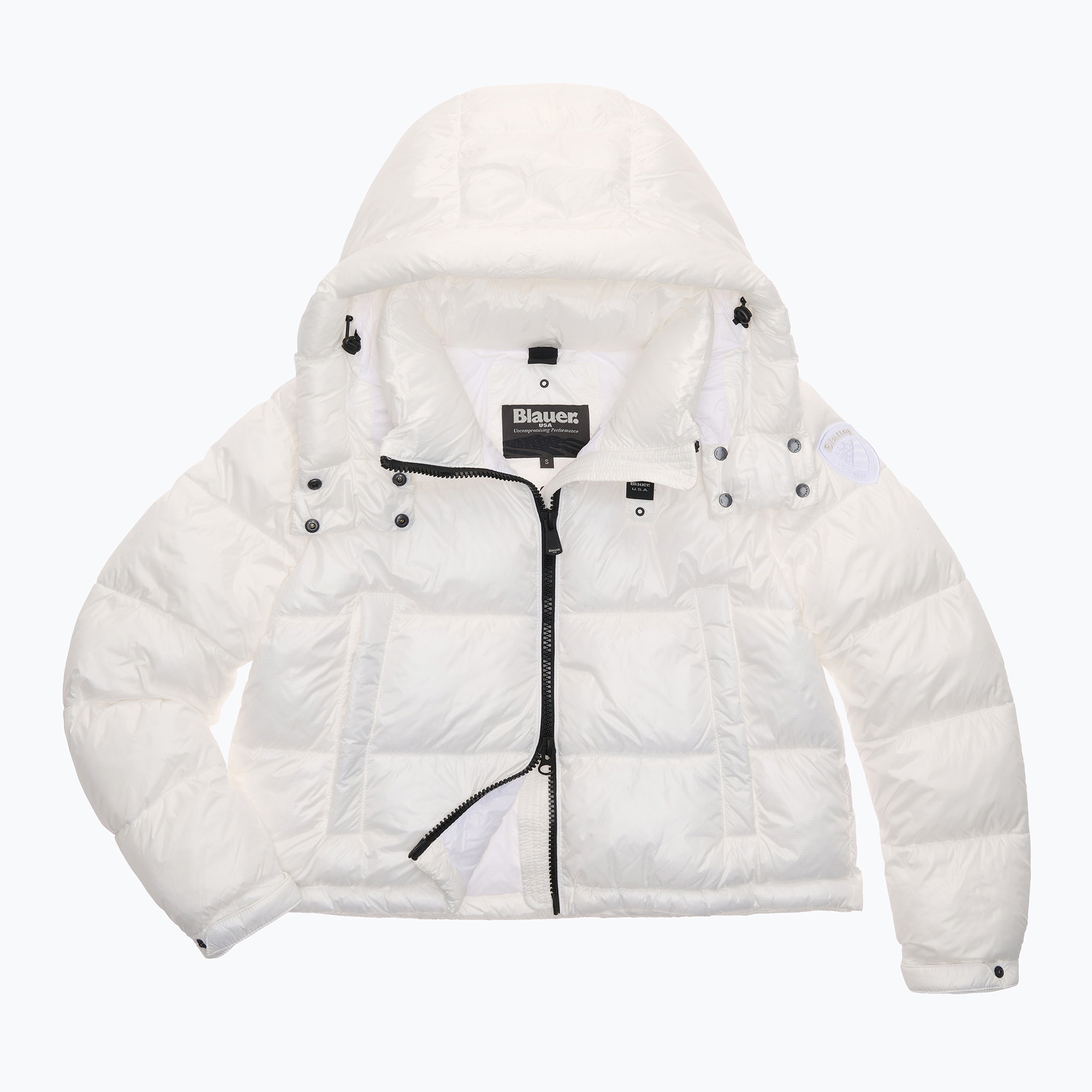Дамско зимно яке Blauer USA Gloria optical white inside optical white