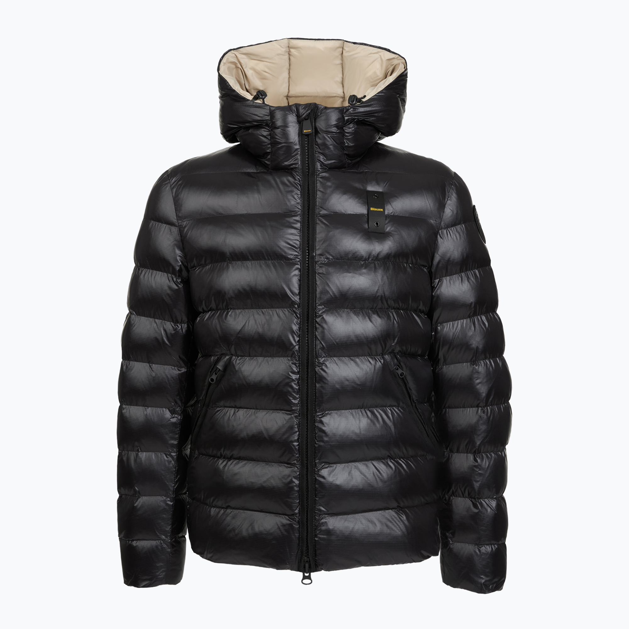 Pánska bunda Blauer USA Adams black inside beige