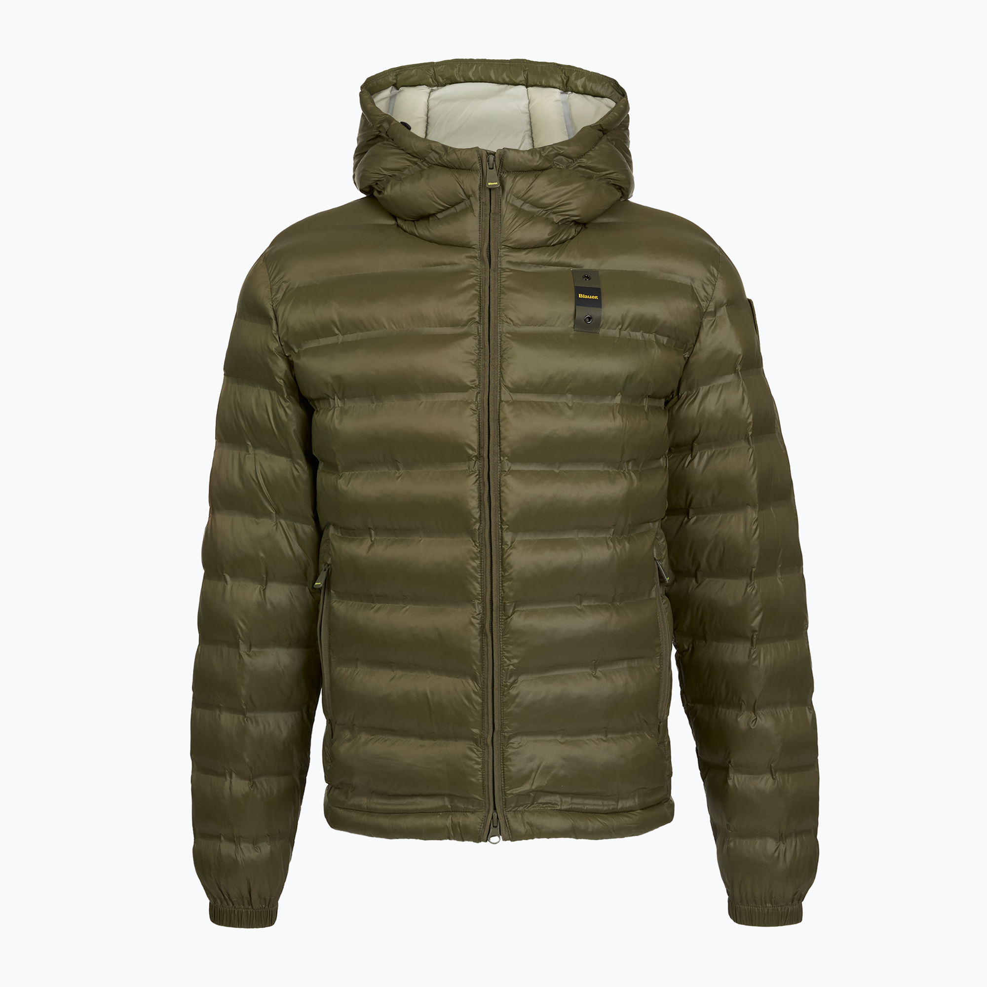 Pánska bunda Blauer USA Charles dark olive inside mist grey
