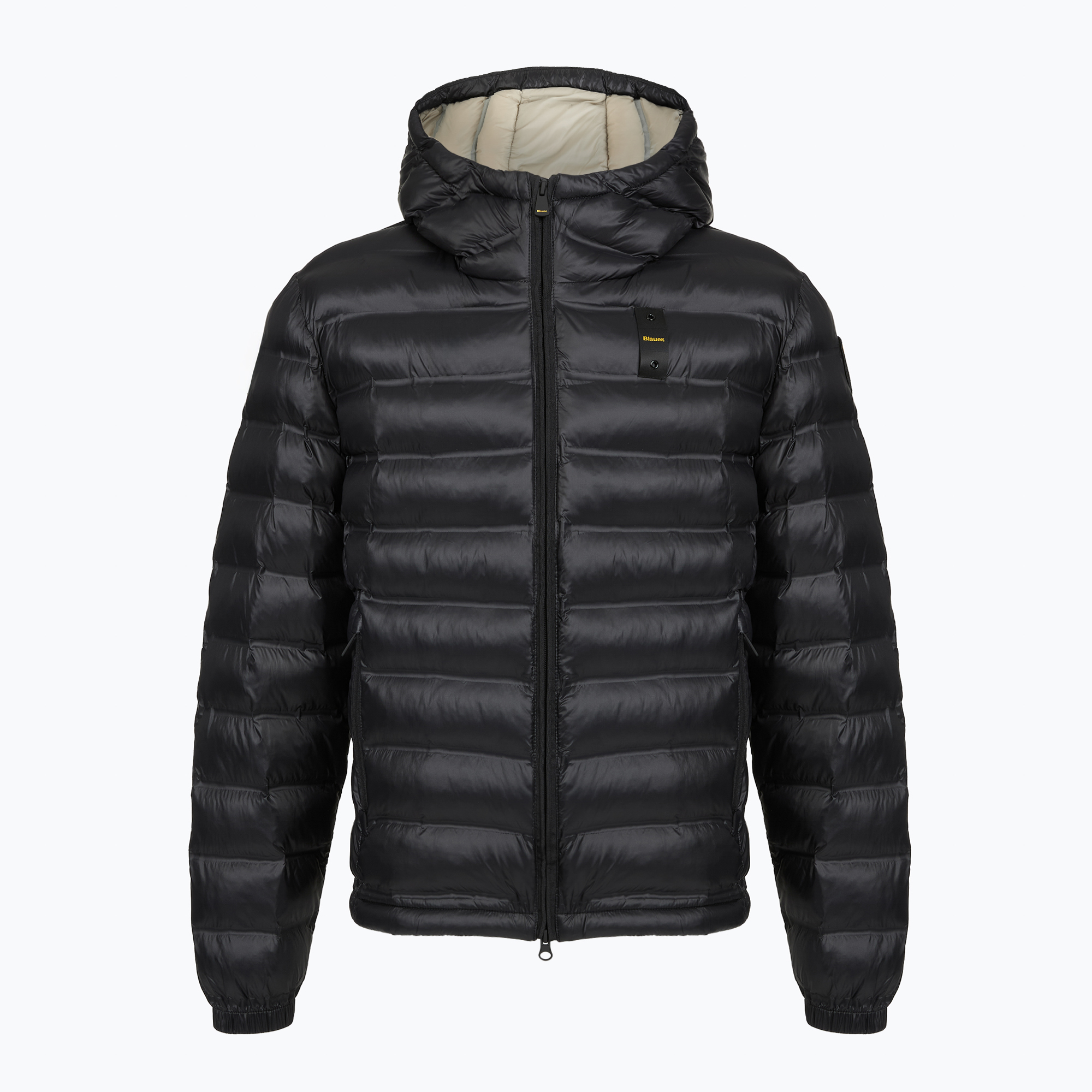 Pánska bunda Blauer USA Charles black inside mist grey