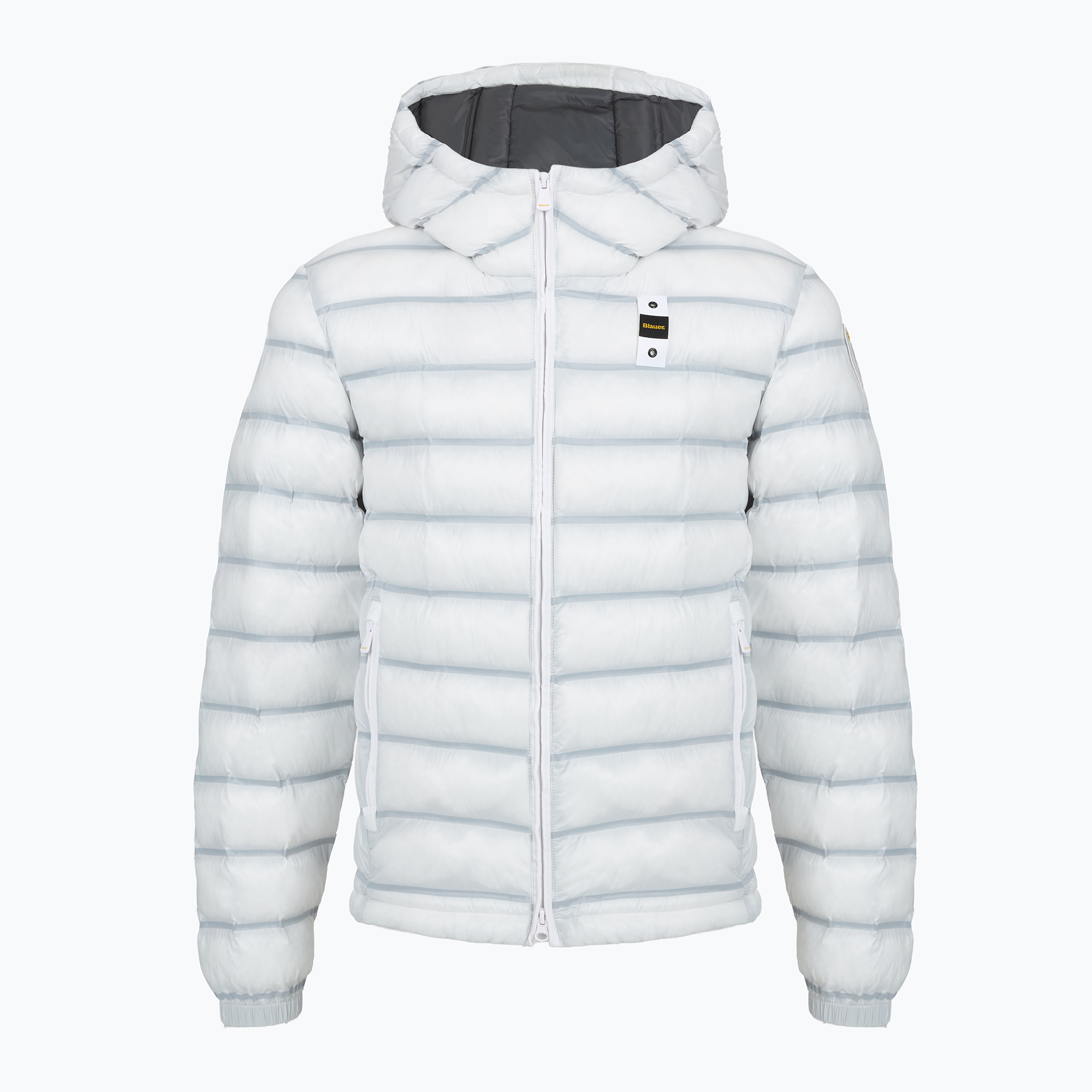 Herrenjacke Blauer USA Charles optical white inside rock grey