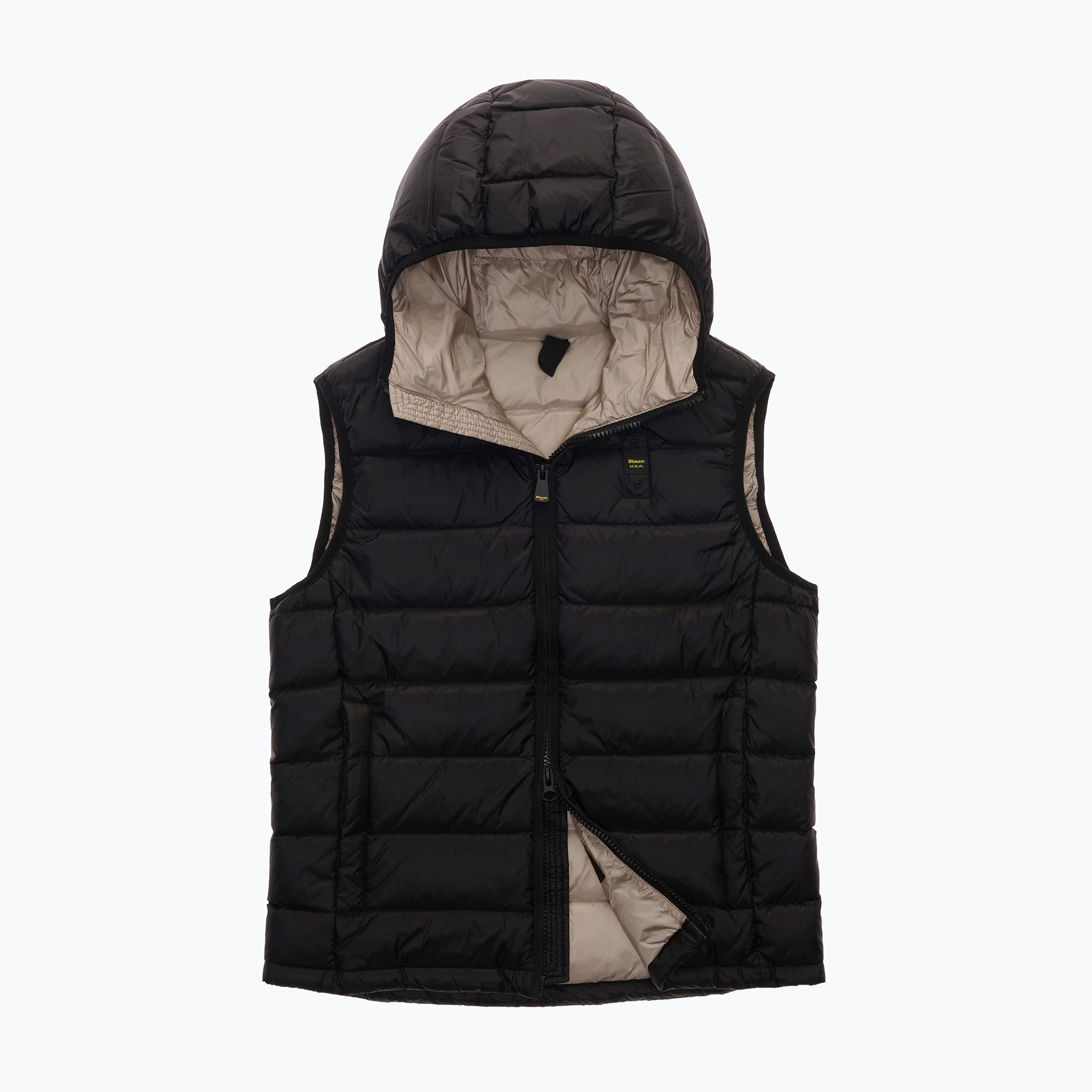 Мъжки елек Blauer USA Arden black inside beige
