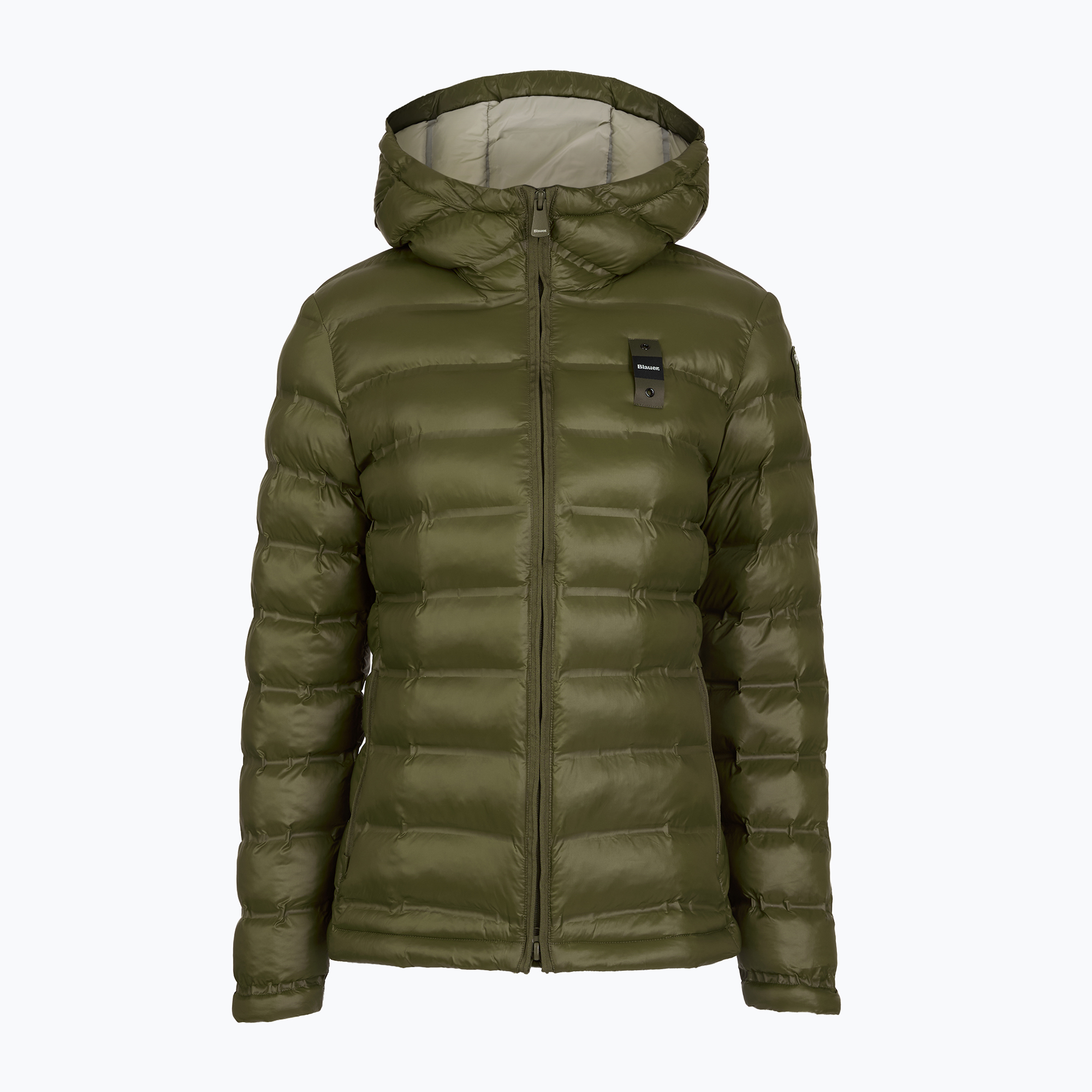 Damenjacke Blauer USA Ellis dark olive inside mist grey