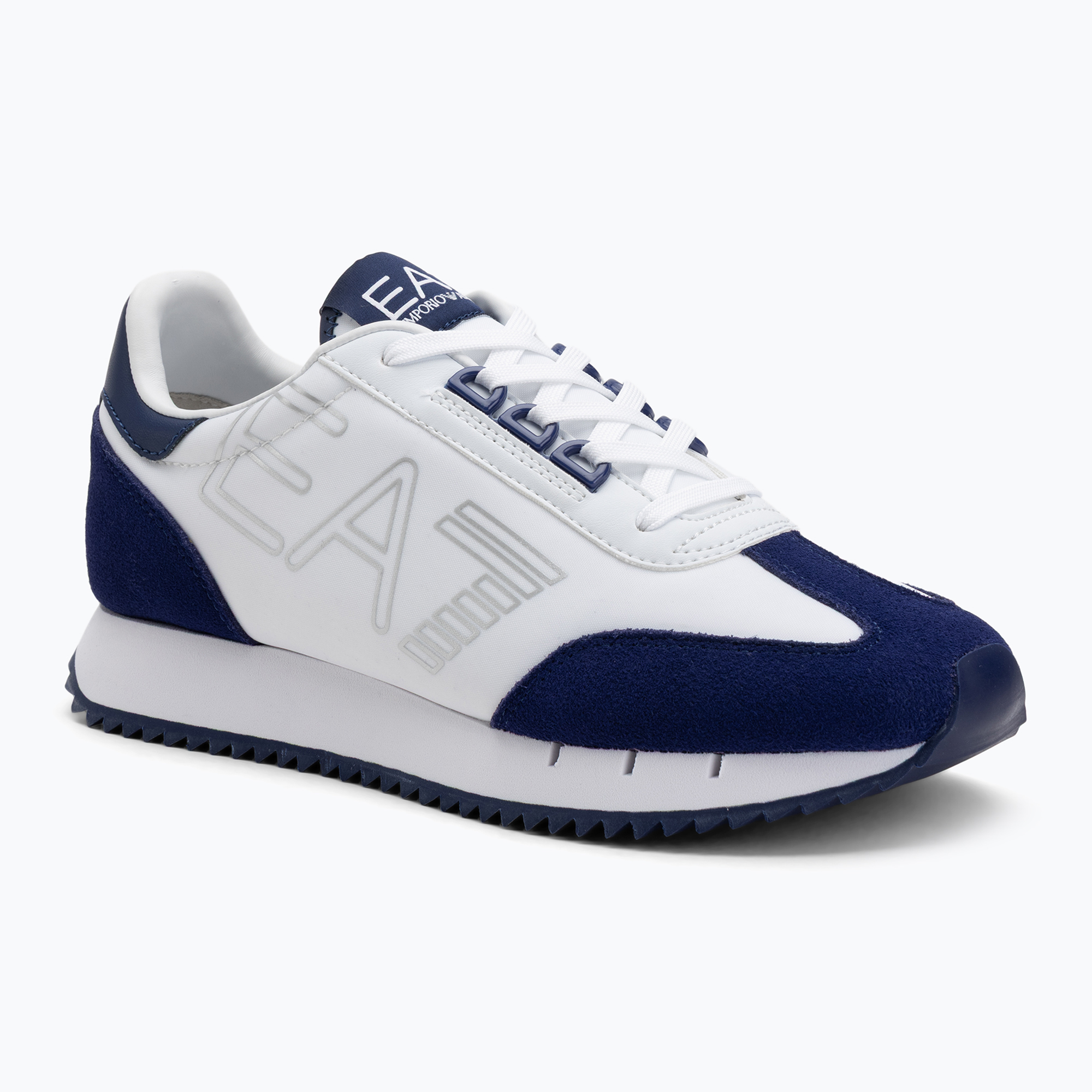 Buty EA7 Emporio Armani Black & White Vintage white/medieval blu 