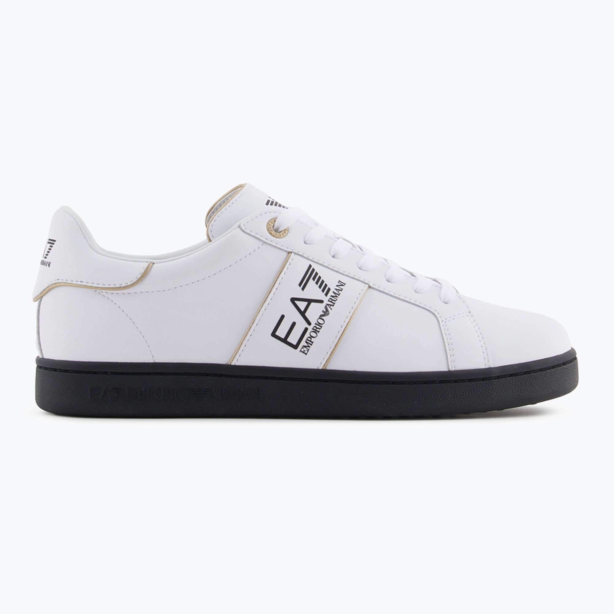 Buty EA7 Emporio Armani Classic Logo white/gold/black 