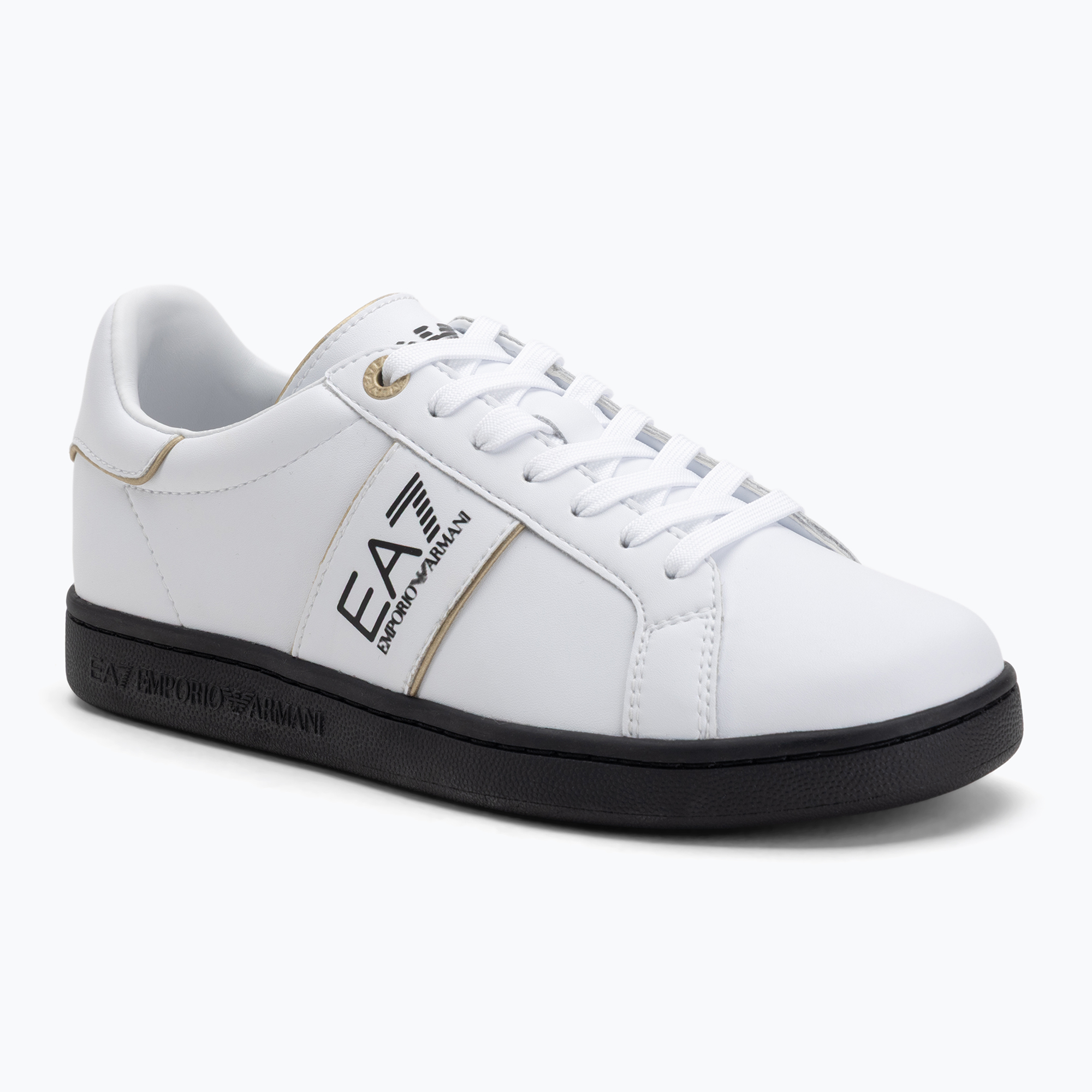 Buty EA7 Emporio Armani Classic Logo white/gold/black 