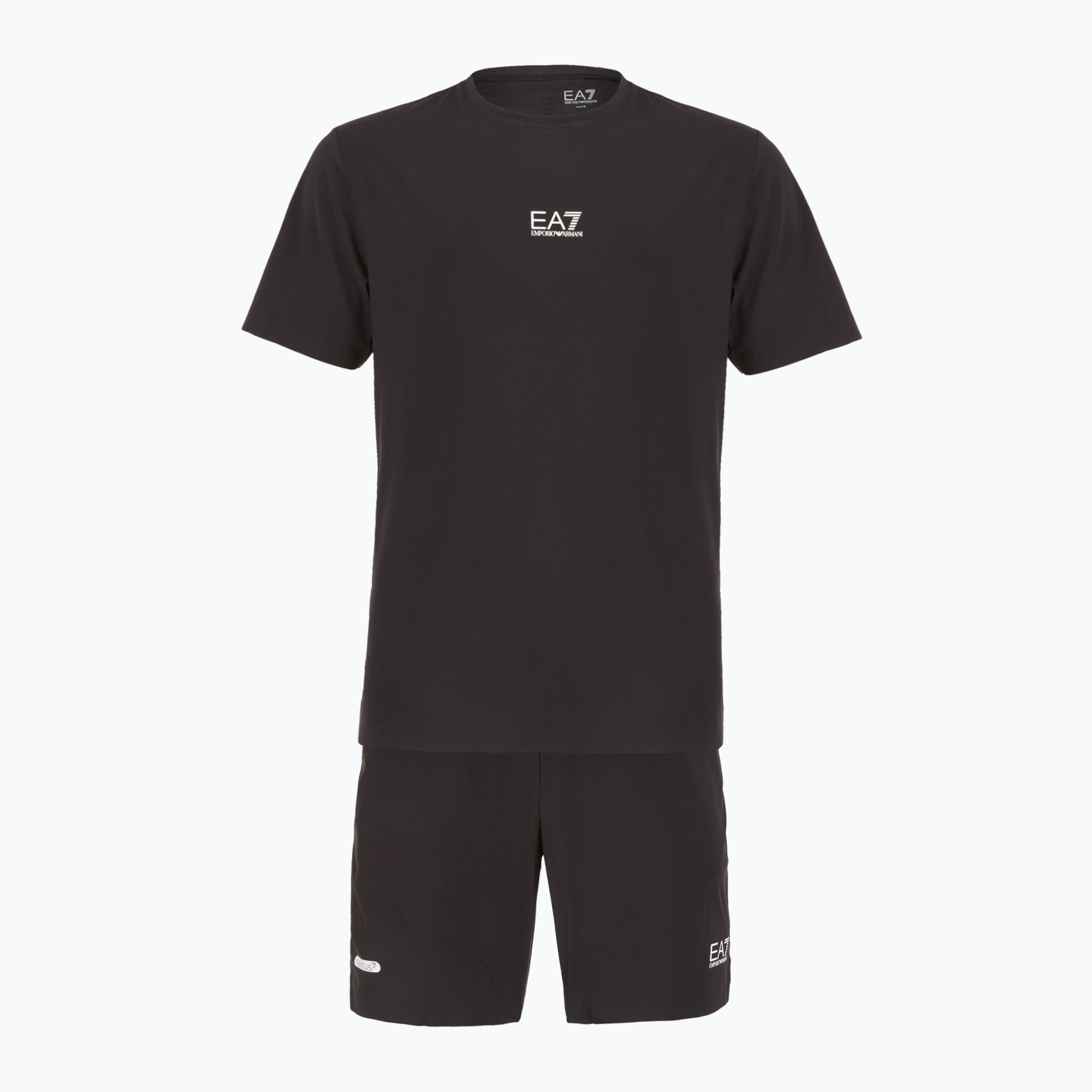 EA7 Emporio Armani Ventus7 čierny set tričko + šortky (Ventus7 7M000068-AF13757-UC001)