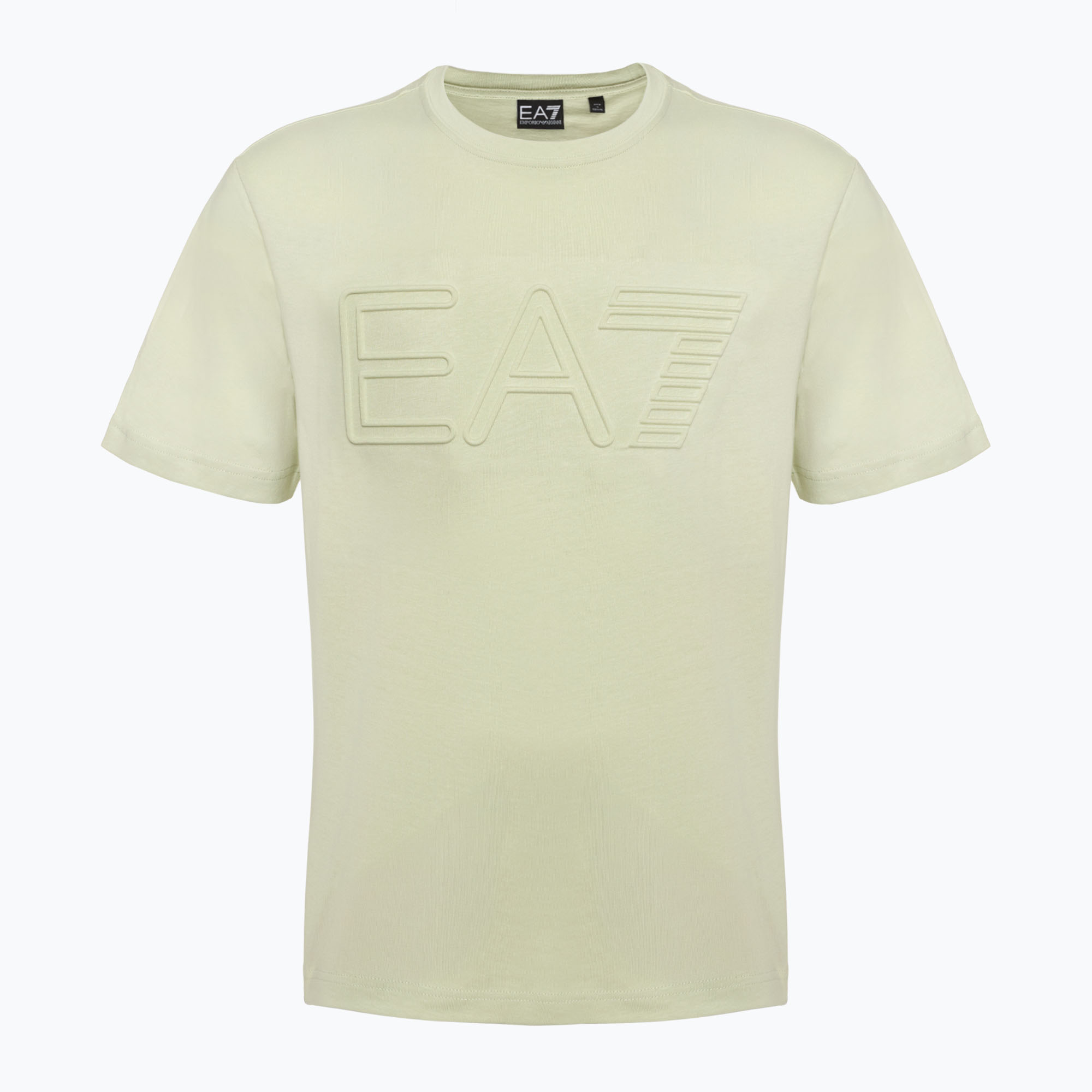 Koszulka męska EA7 Emporio Armani Logo Series sea foam 