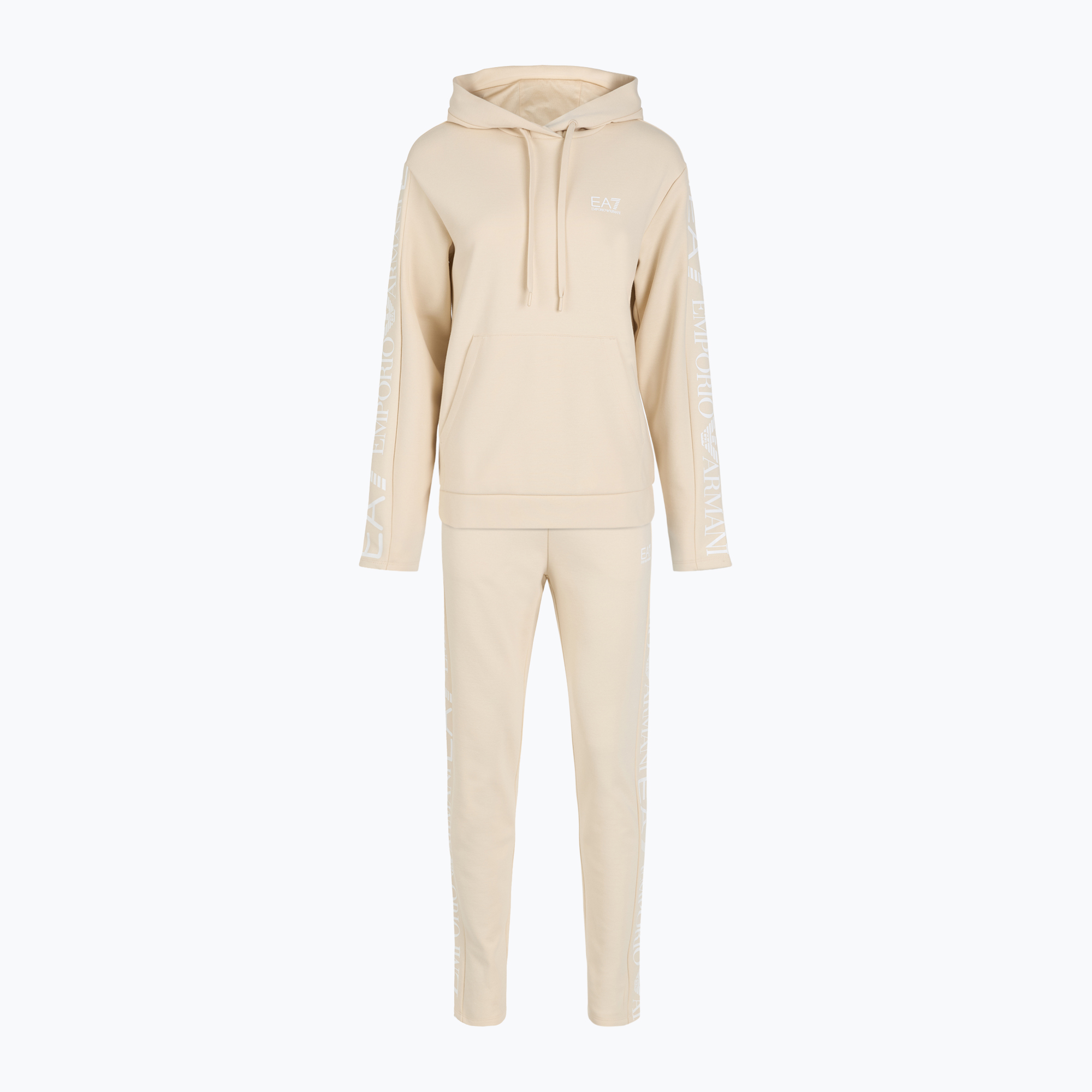 Dres damski EA7 Emporio Armani Train Tracksuit HO almond milk 