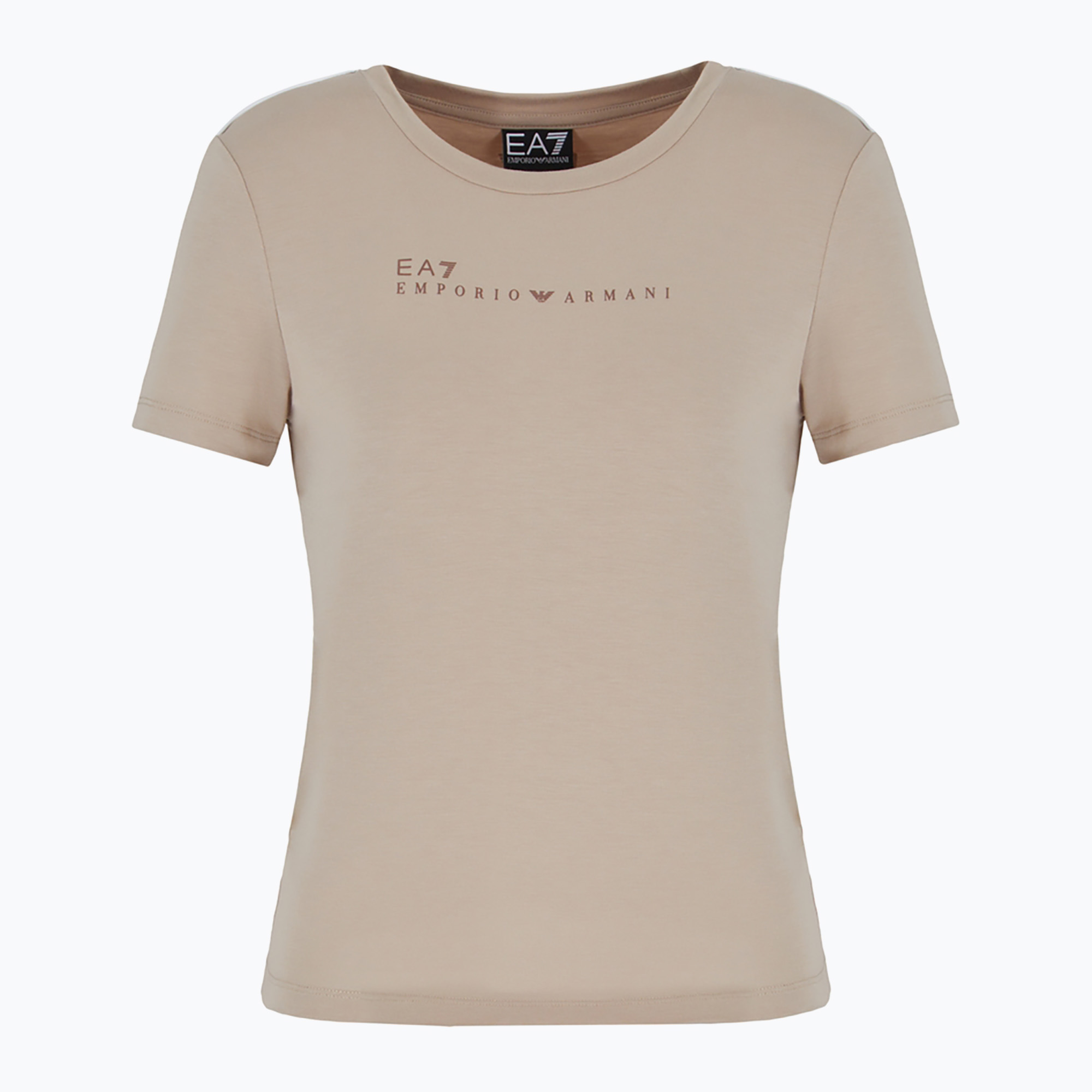 Koszulka damska EA7 Emporio Armani Natural Ventus 7 cobblestone 