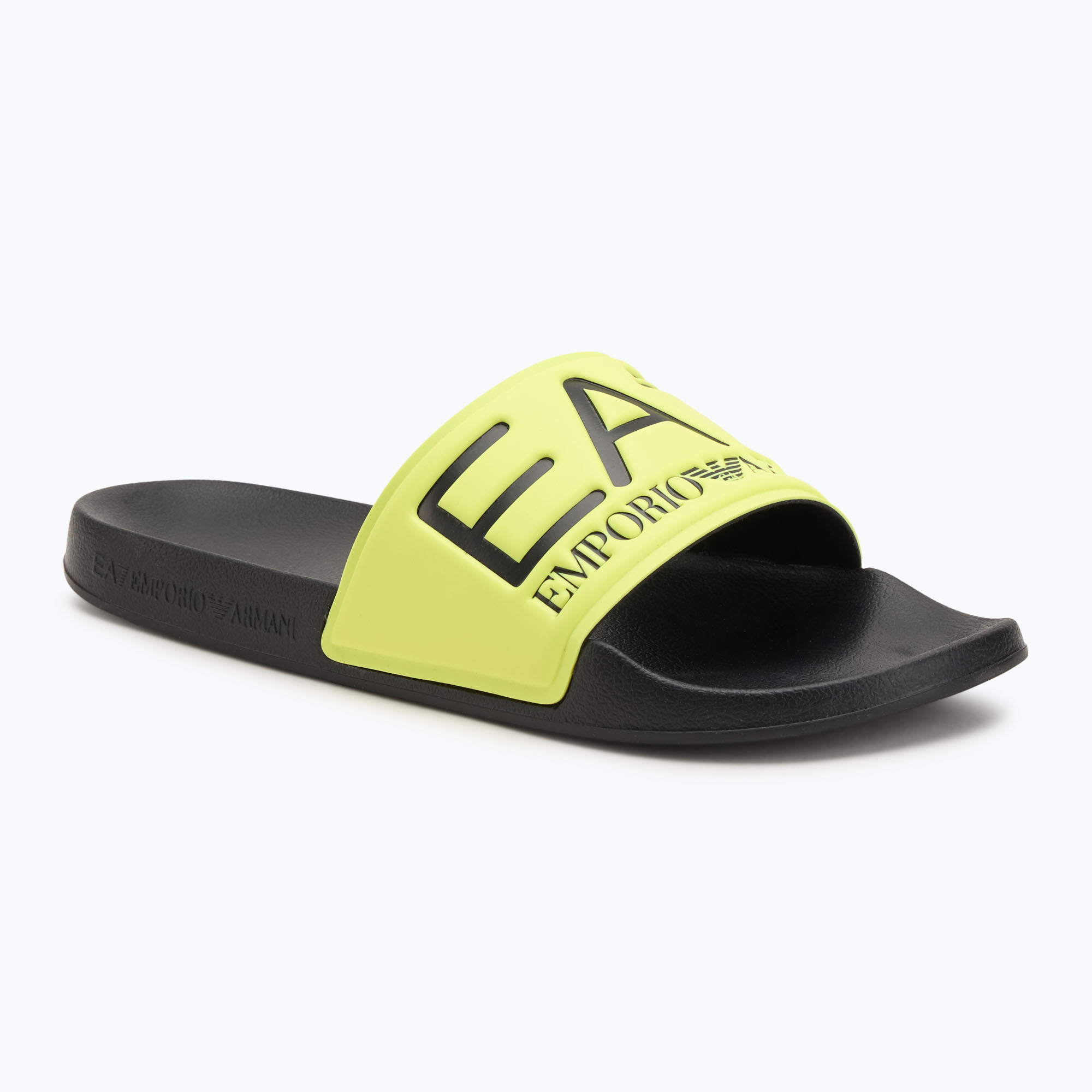 Klapki EA7 Emporio Armani Water Sports Visibility yellow flueo/black 
