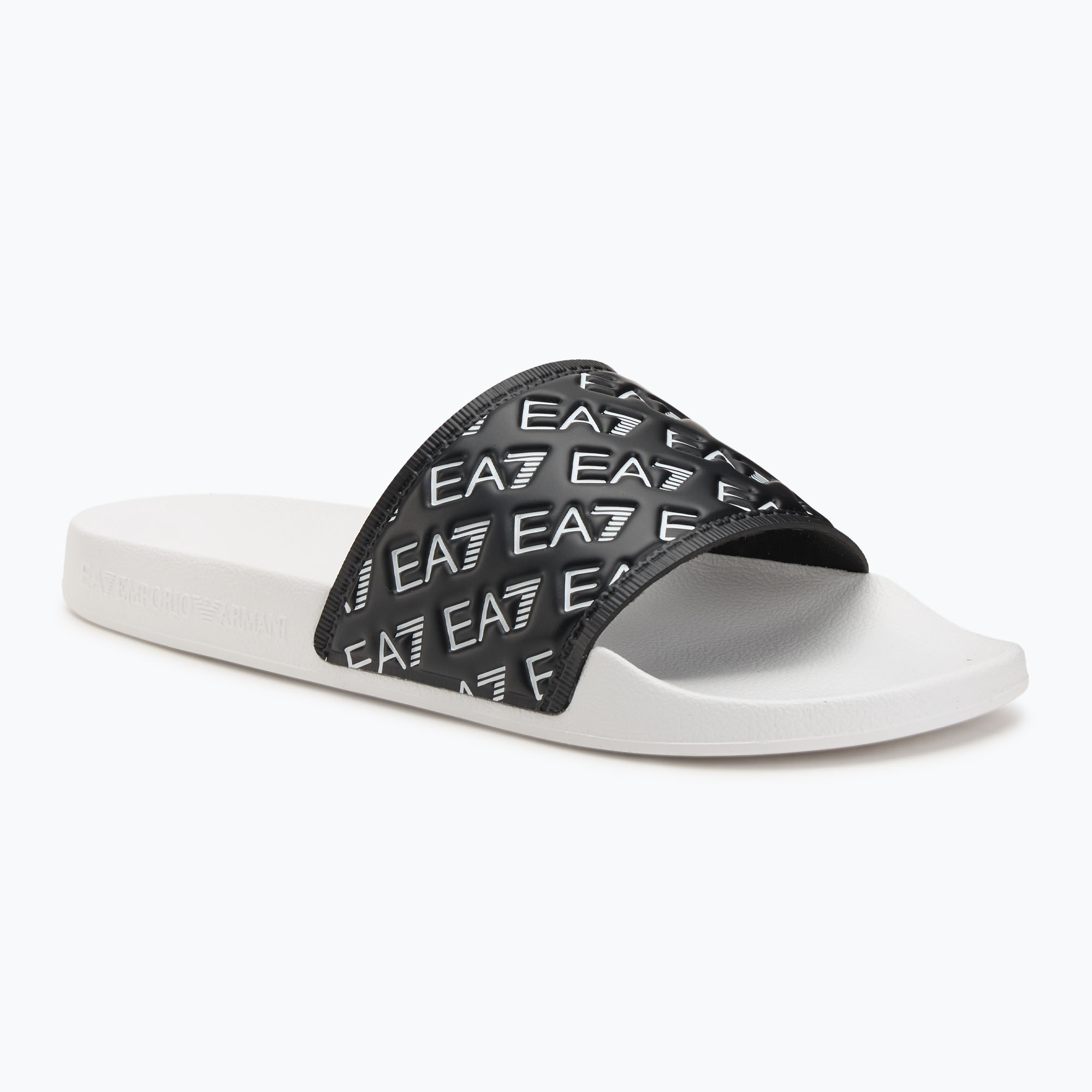 Klapki EA7 Emporio Armani Water Sports All Over black/white 