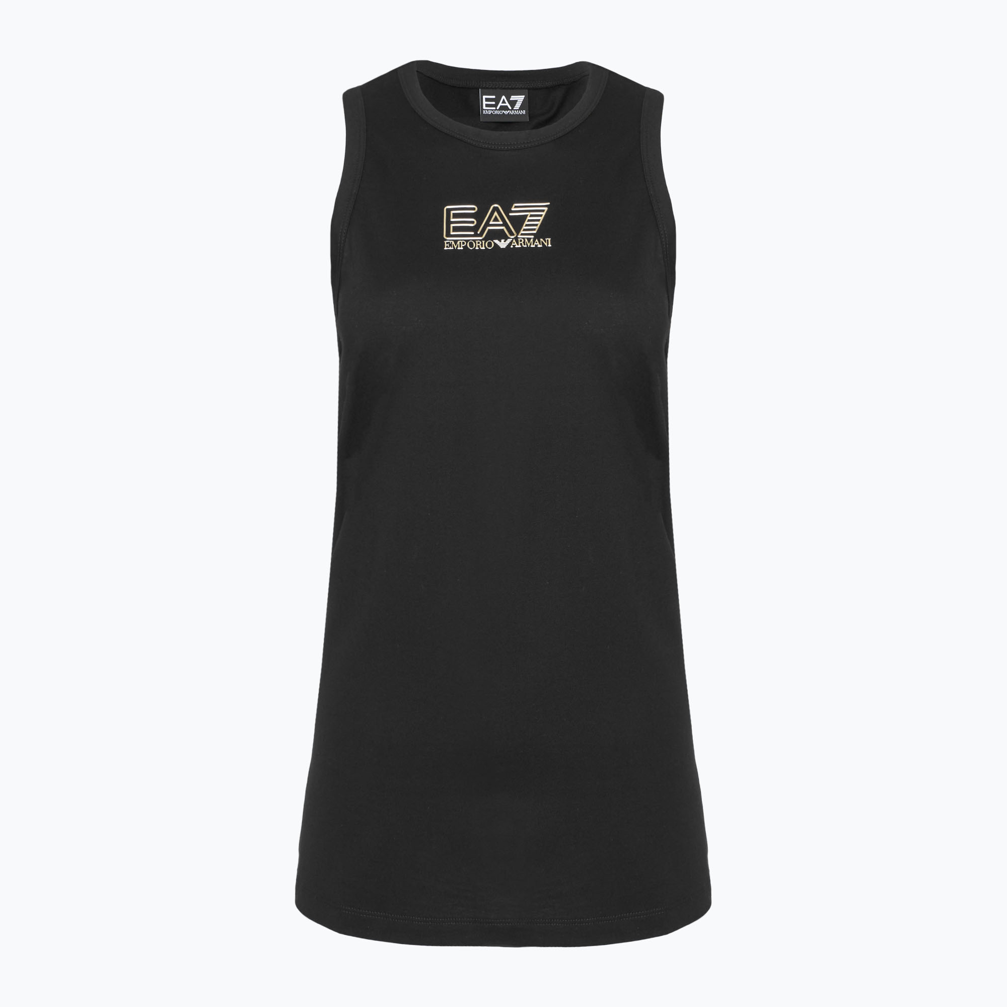 Koszulka damska EA7 Emporio Armani Train Visibility Tank black/gold 
