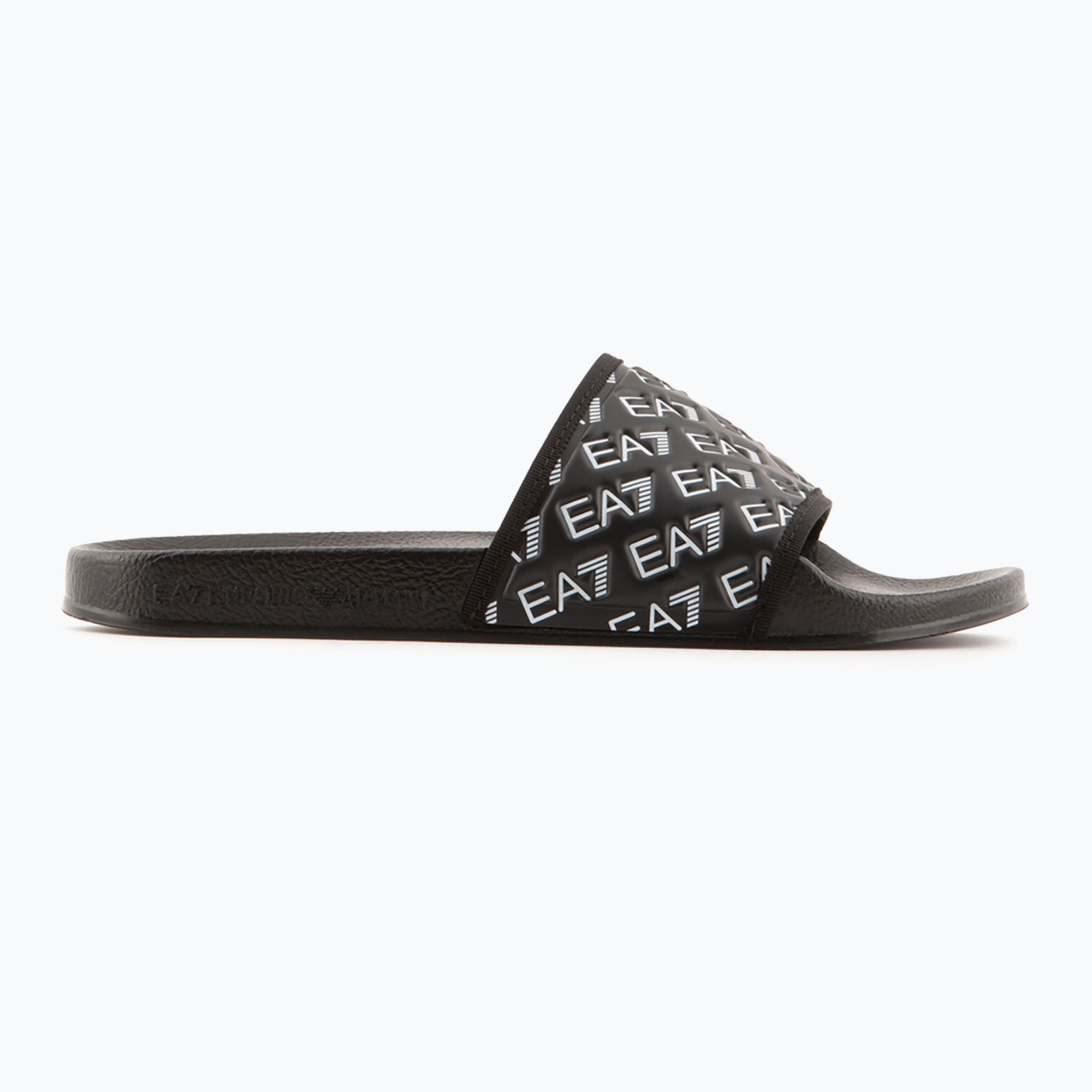 Klapki EA7 Emporio Armani Water Sports All Over full black/white 