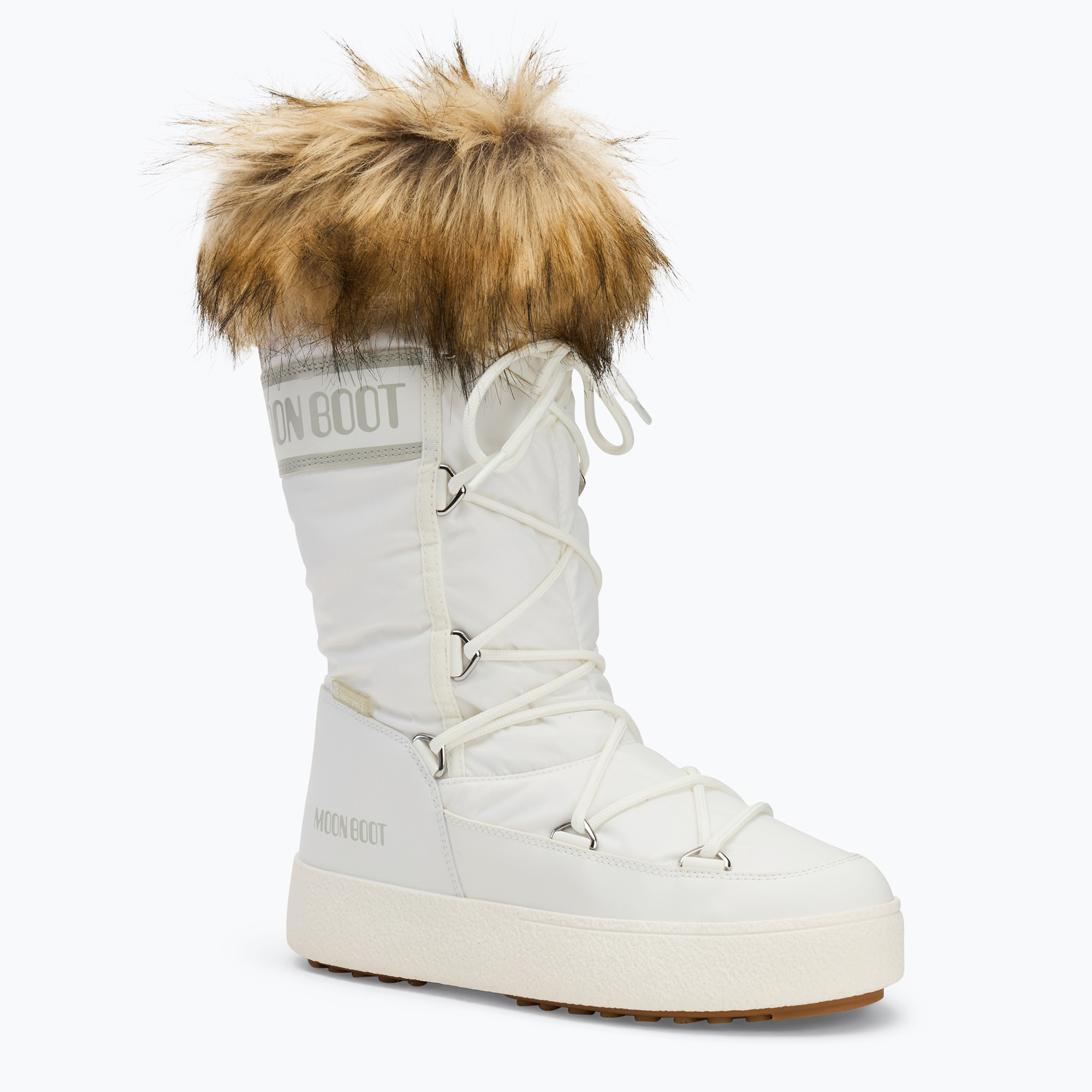 Dámske snehule Moon Boot Ltrack Monaco white (Ltrack Monaco Wp 80D2450190-A001)