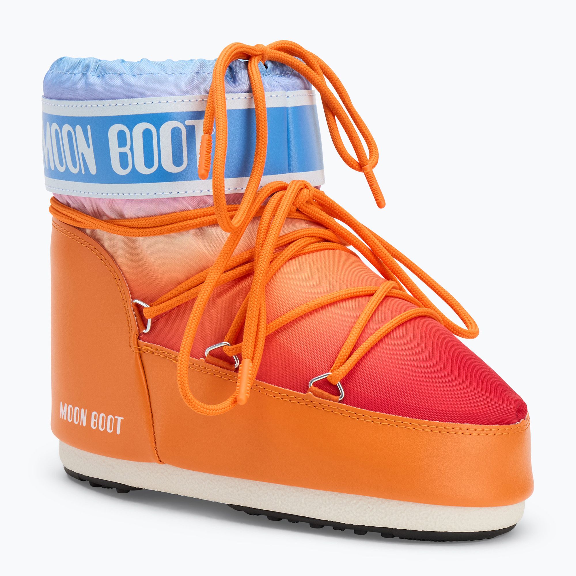 Śniegowce damskie Moon Boot Icon Low Sunrise orange 