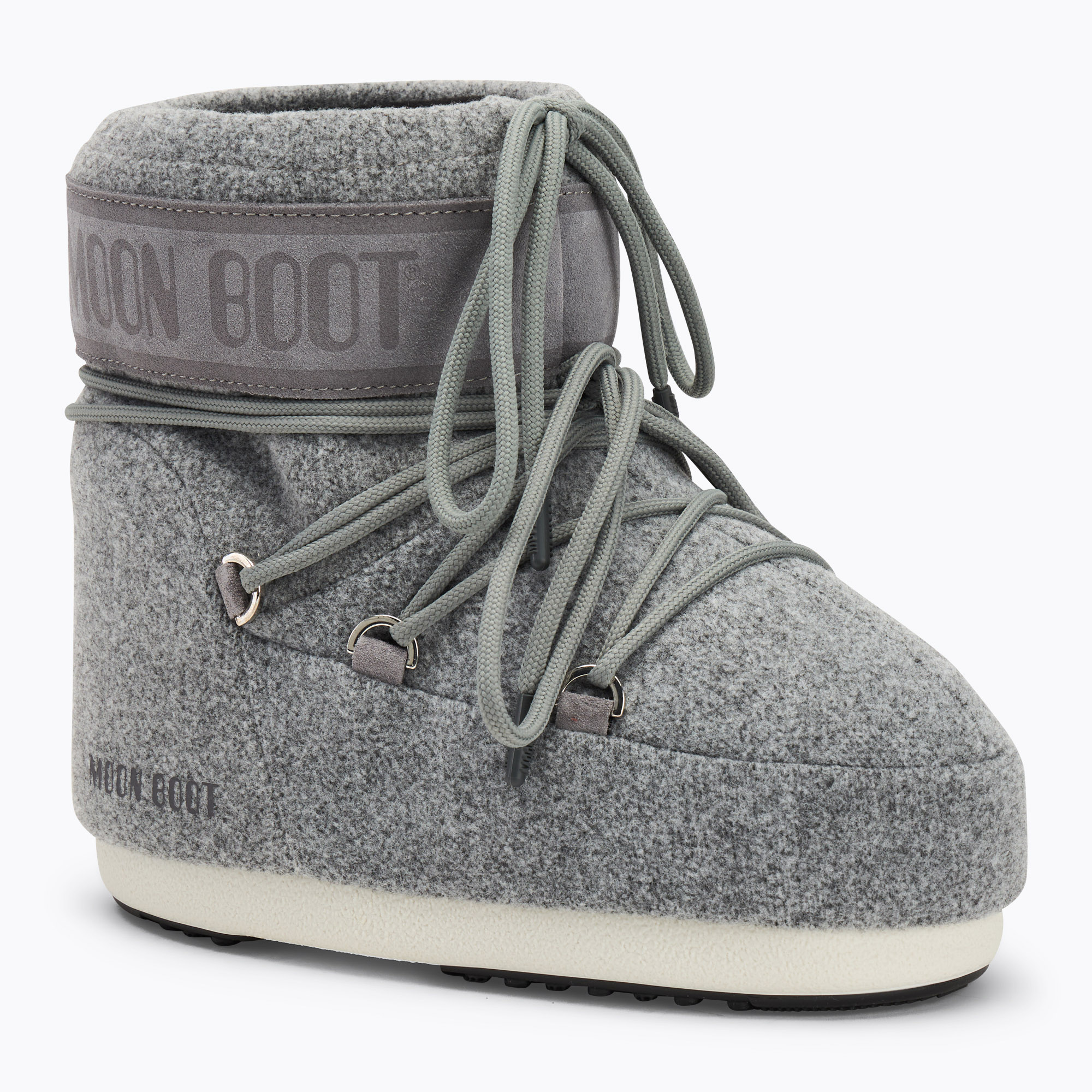 Śniegowce damskie Moon Boot Icon Low Felt grey 