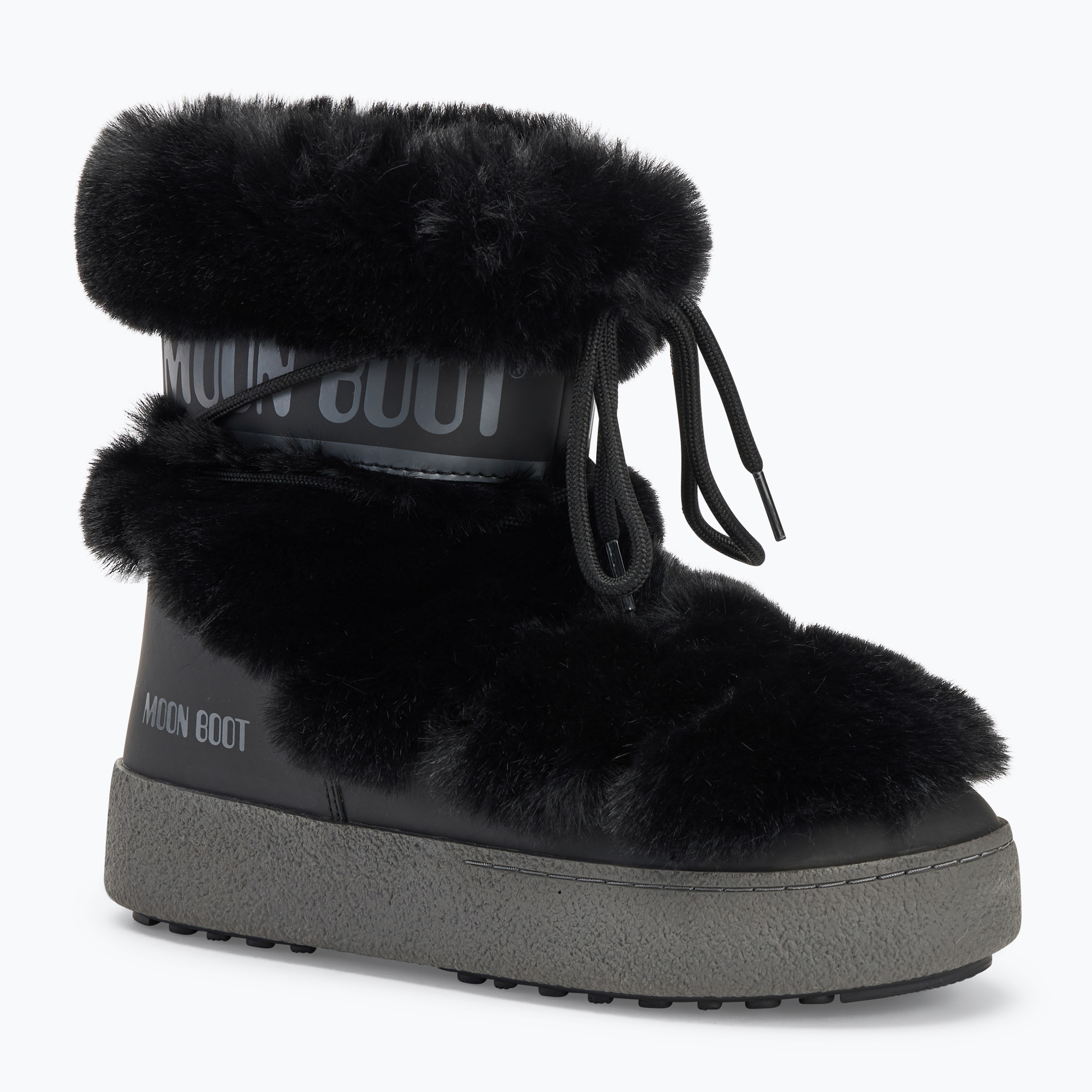 Śniegowce Moon Boot Ltrack Faux Fur Wp black 