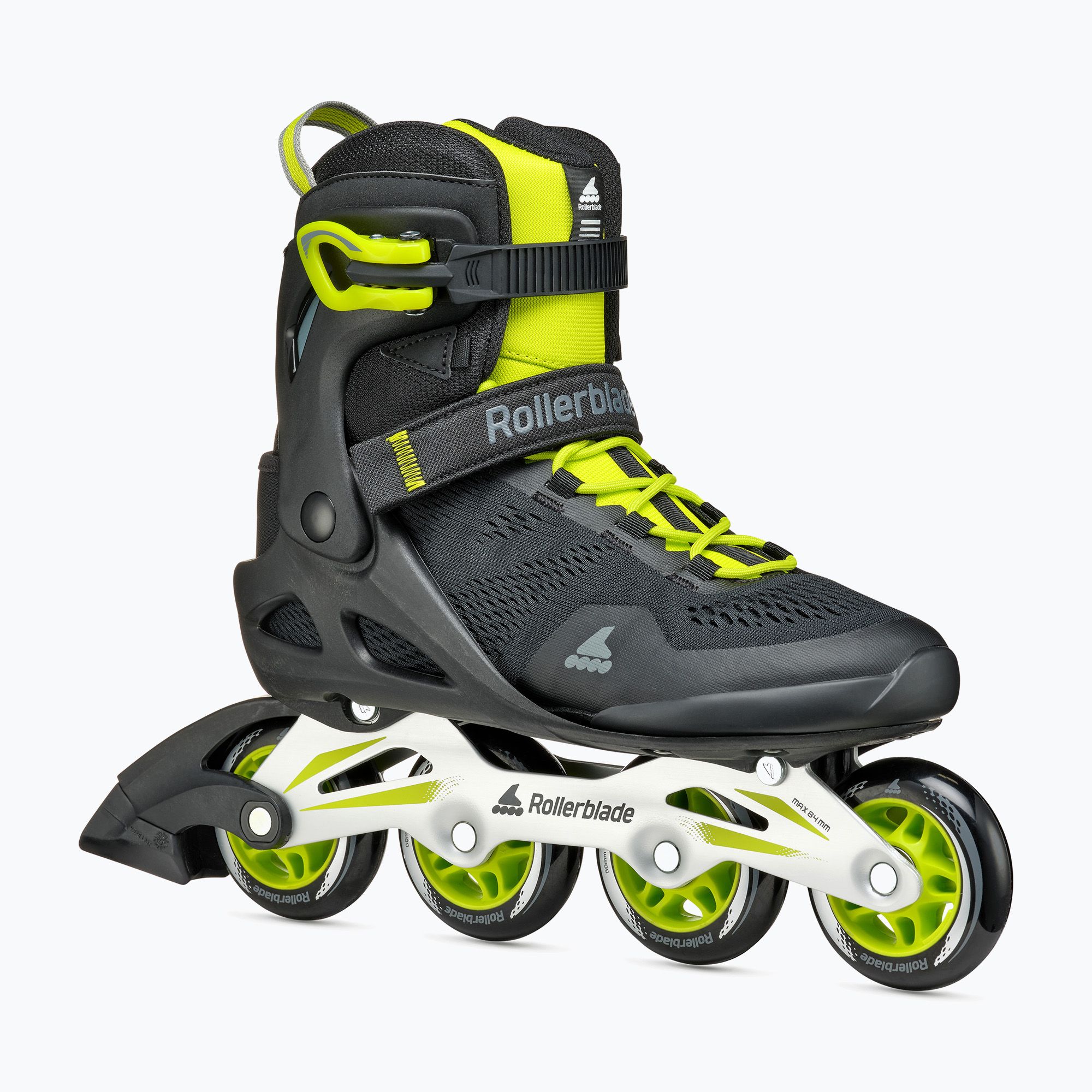 Rolki męskie Rollerblade Macroblade 80 black/lime 