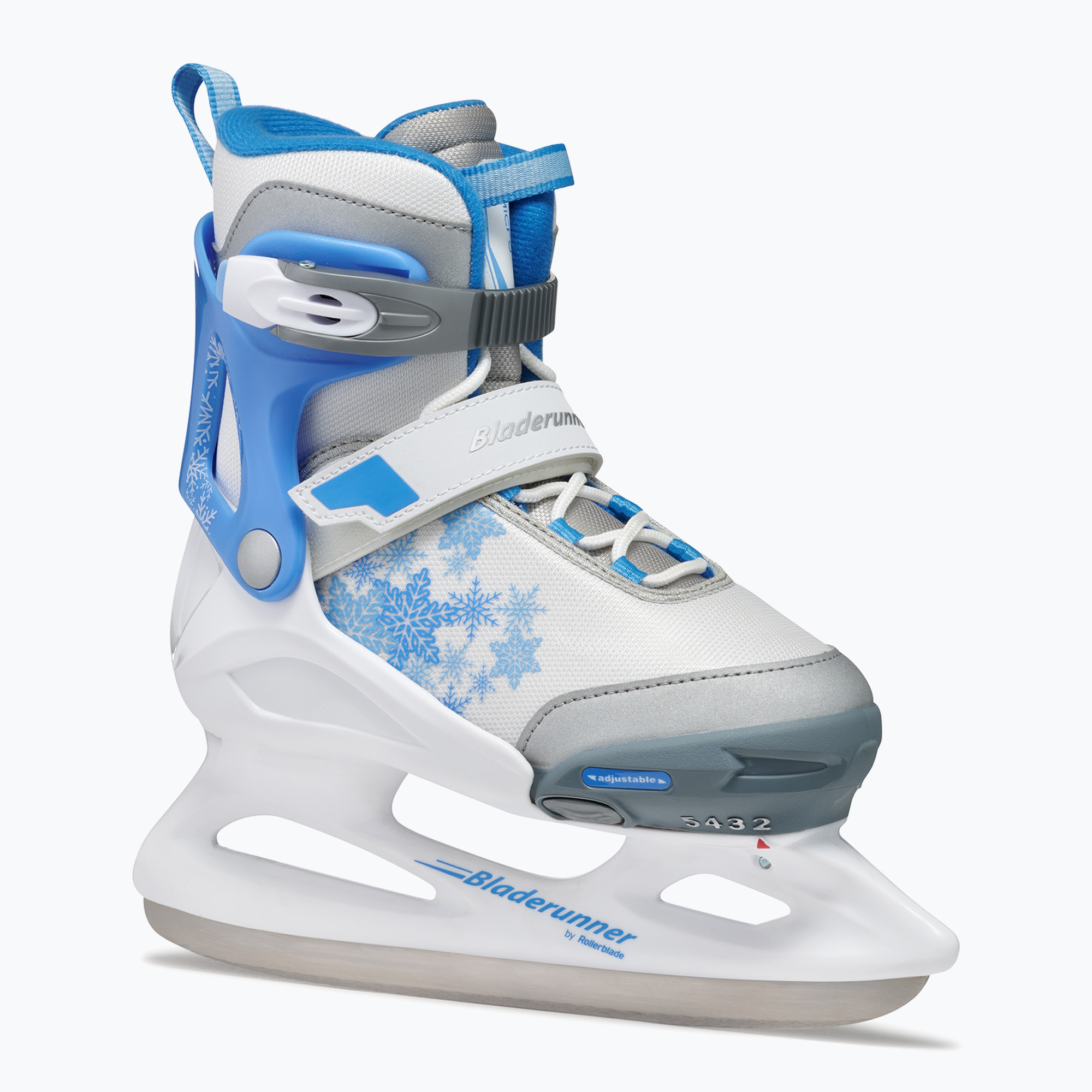 Gyerek jégkorcsolya Bladerunner Micro Ice G white/blue (Micro Ice G 87I0G15110 AF01)