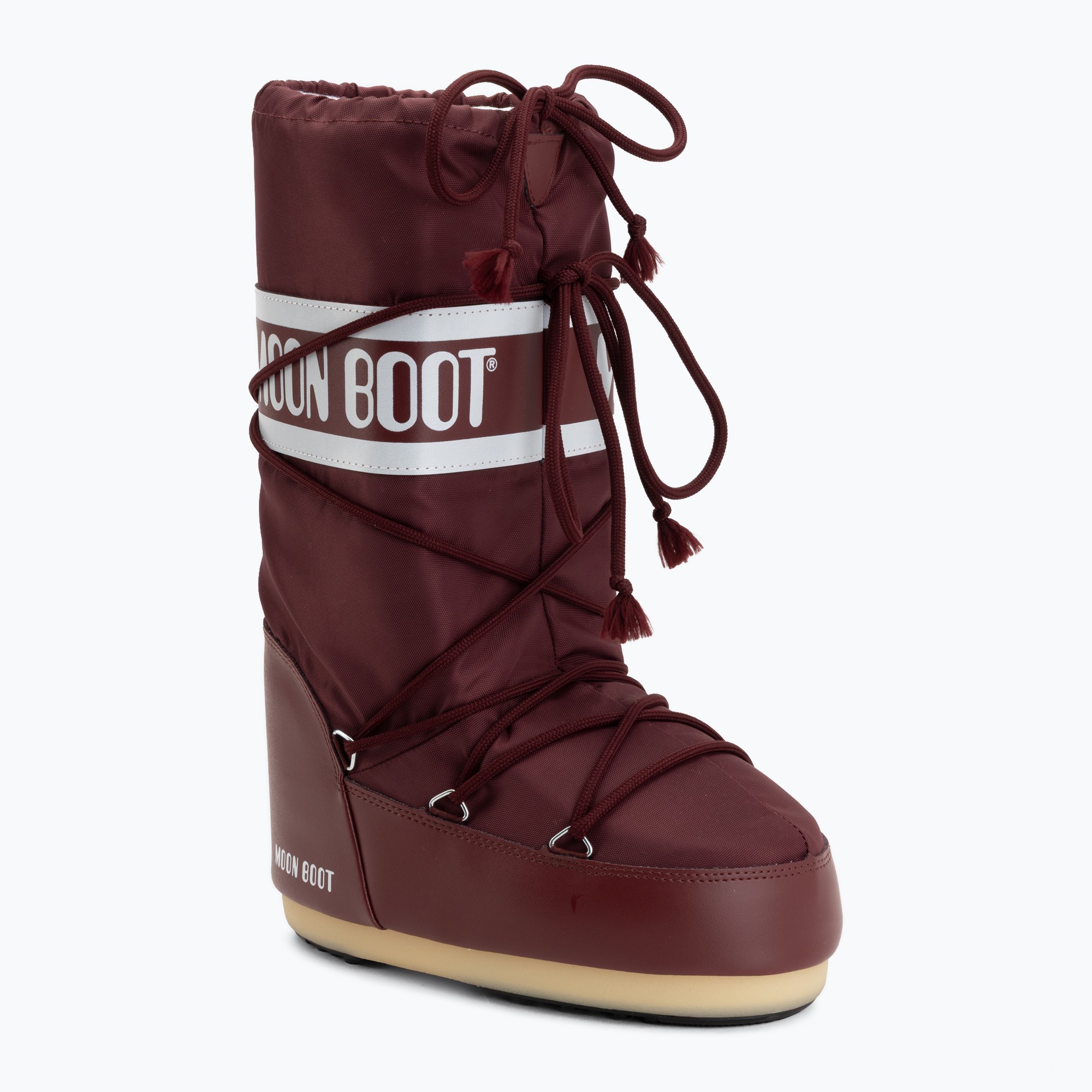 Дамски ботуши за сняг Moon Boot Icon Nylon burgundy