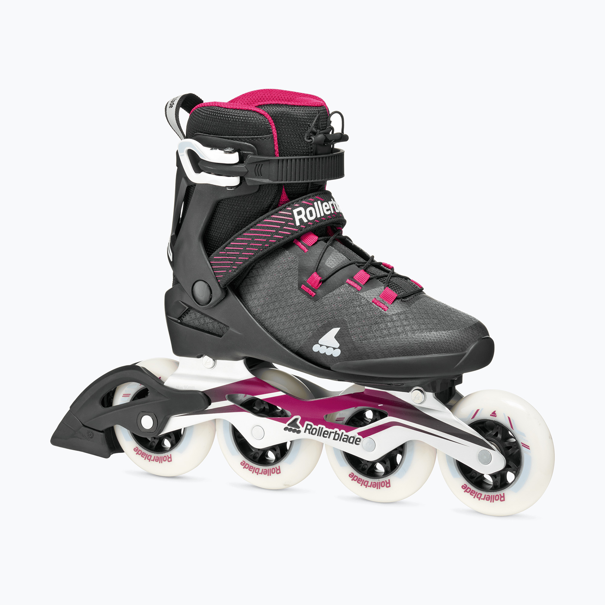 Дамски ролери Rollerblade Macroblade 90 W black/burgundy/ocean green