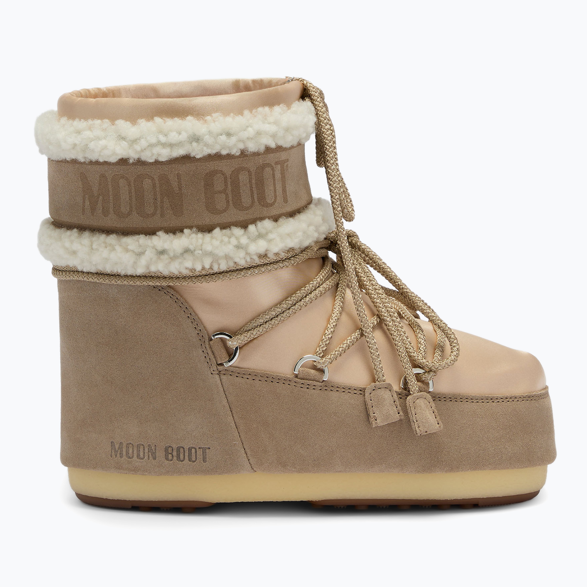 Дамски ботуши за сняг Moon Boot Icon Low Pearly Plus pale peach/sand