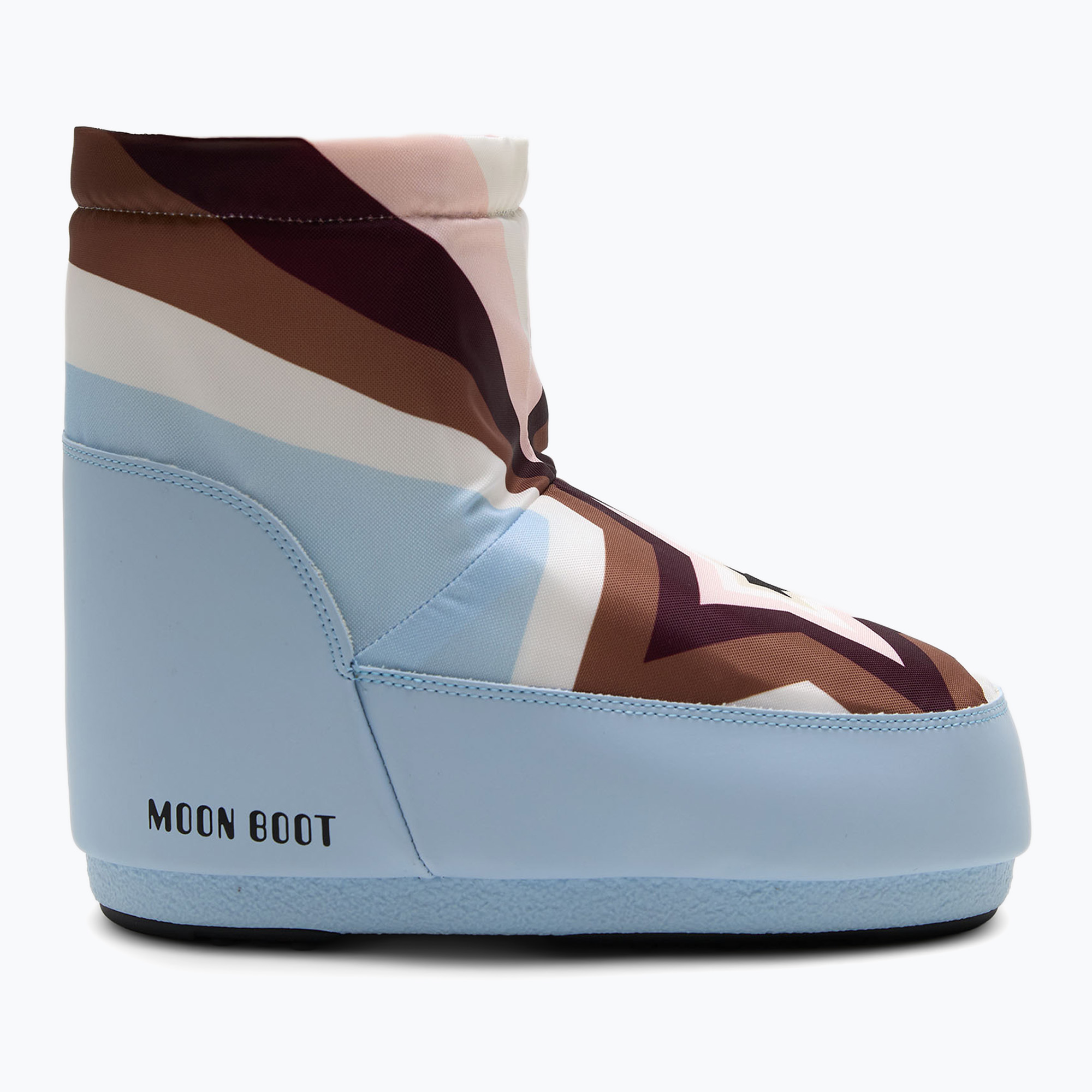 Дамски ботуши за сняг Moon Boot Icon Low Nolace Comet baby blue/multicolor