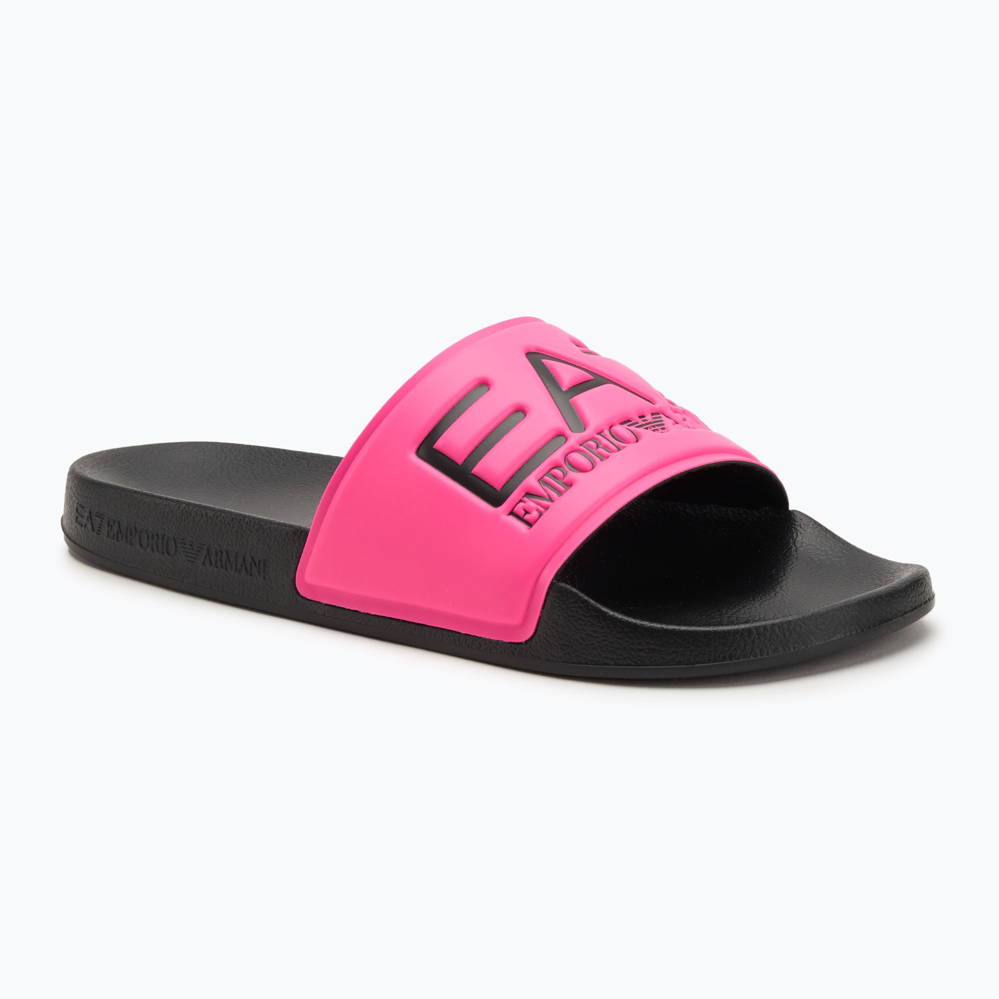 Klapki EA7 Emporio Armani Water Sports Visibility pink fluo/black 