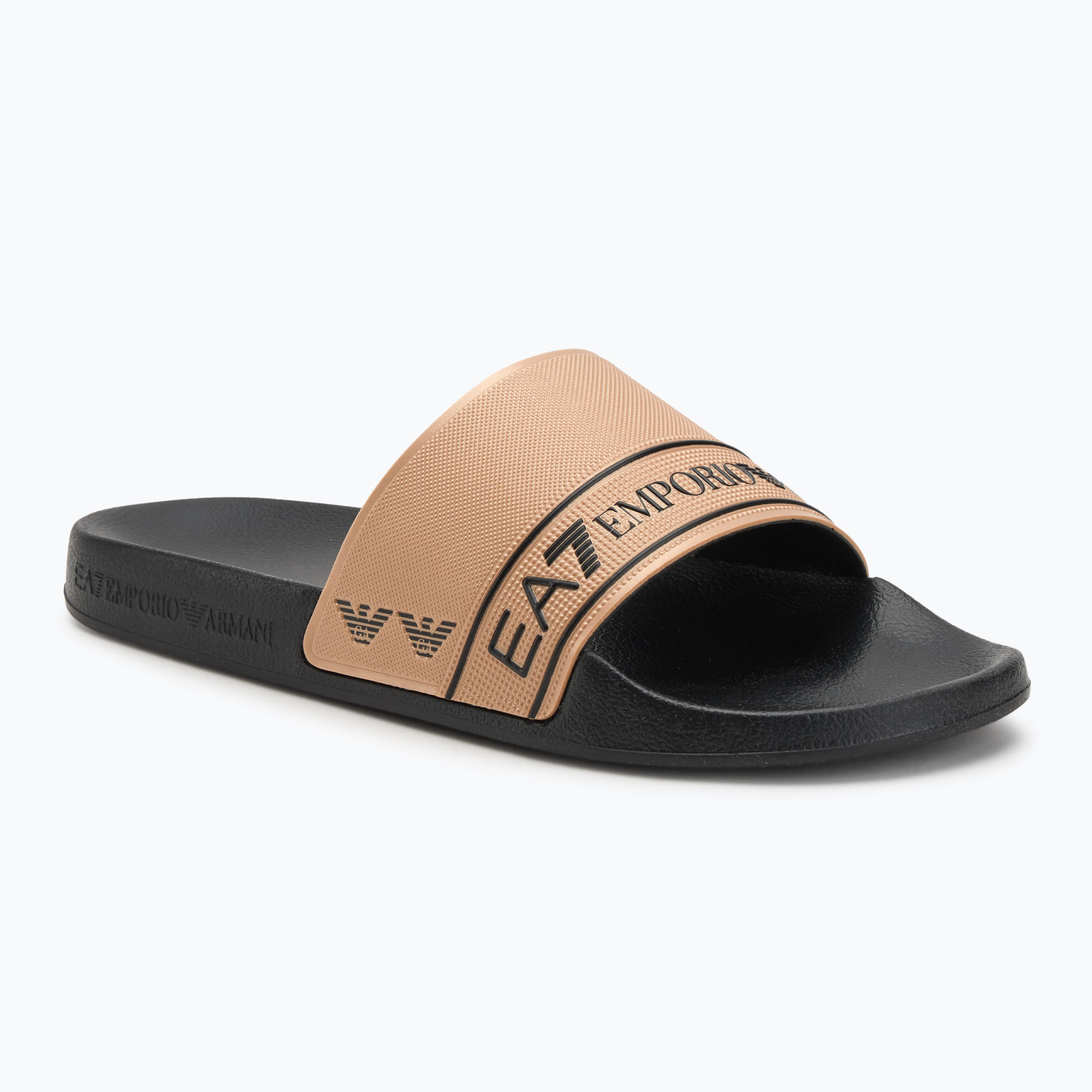 Klapki EA7 Emporio ArmaniWater Sports Tape black/gold 