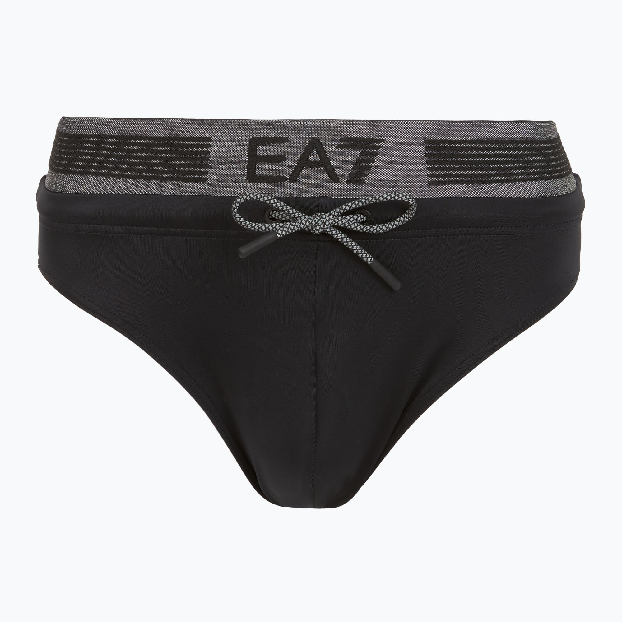 Uomo EA7 Emporio Armani Logo Tape Brief slip da bagno nero (XL) (Logo Tape Brief 7M000531-AF13093-UC001)