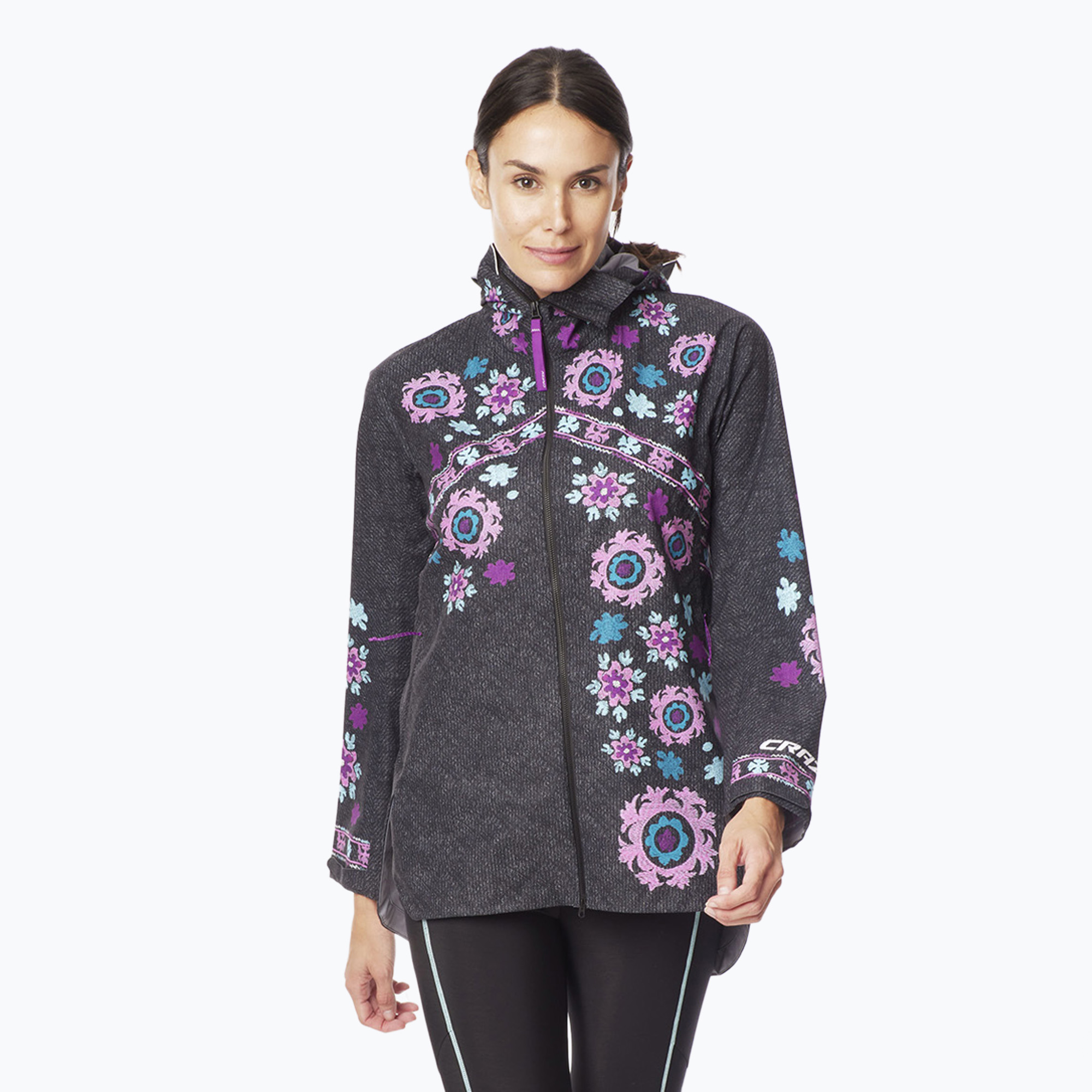 Kurtka przeciwdeszczowa damska Crazy Wonder Magic Shell mandala 