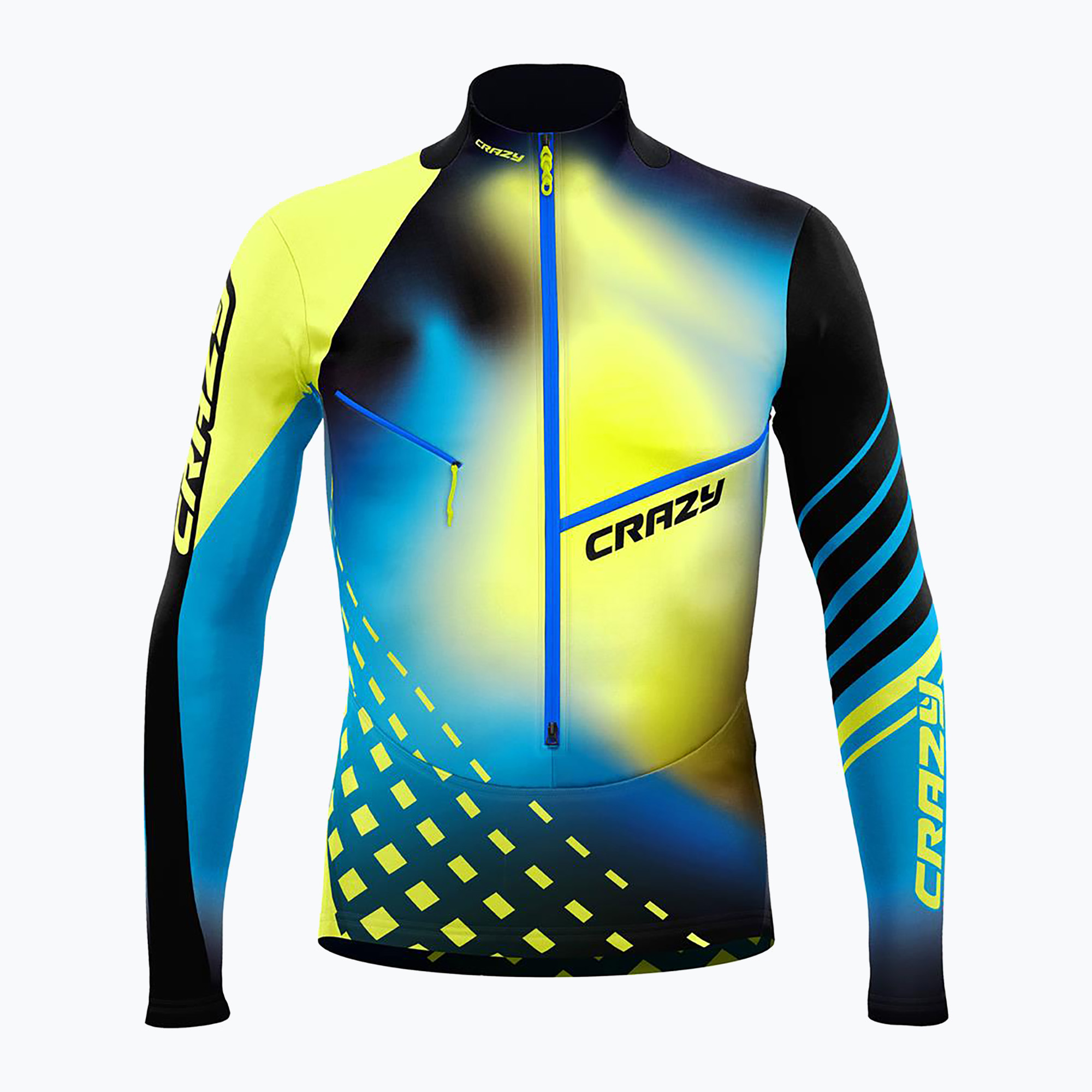 Bluza trekkingowa męska Crazy Hugo energy/black 