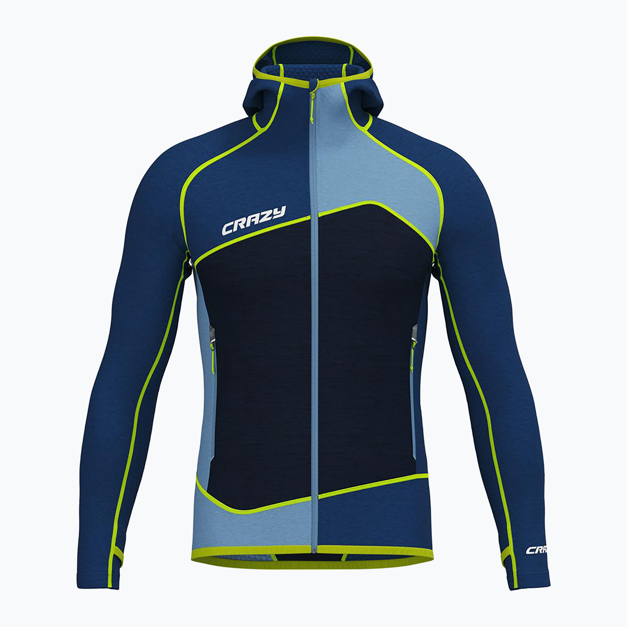 Felpa Crazy Resolution da uomo liken/blu