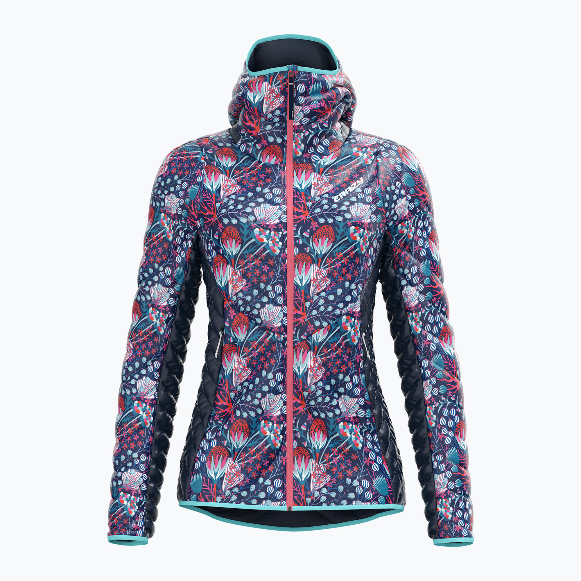 Giacca donna Crazy Wonder Magic stampa leila blu (M) (Wonder Magic W24055154D-00.X036)