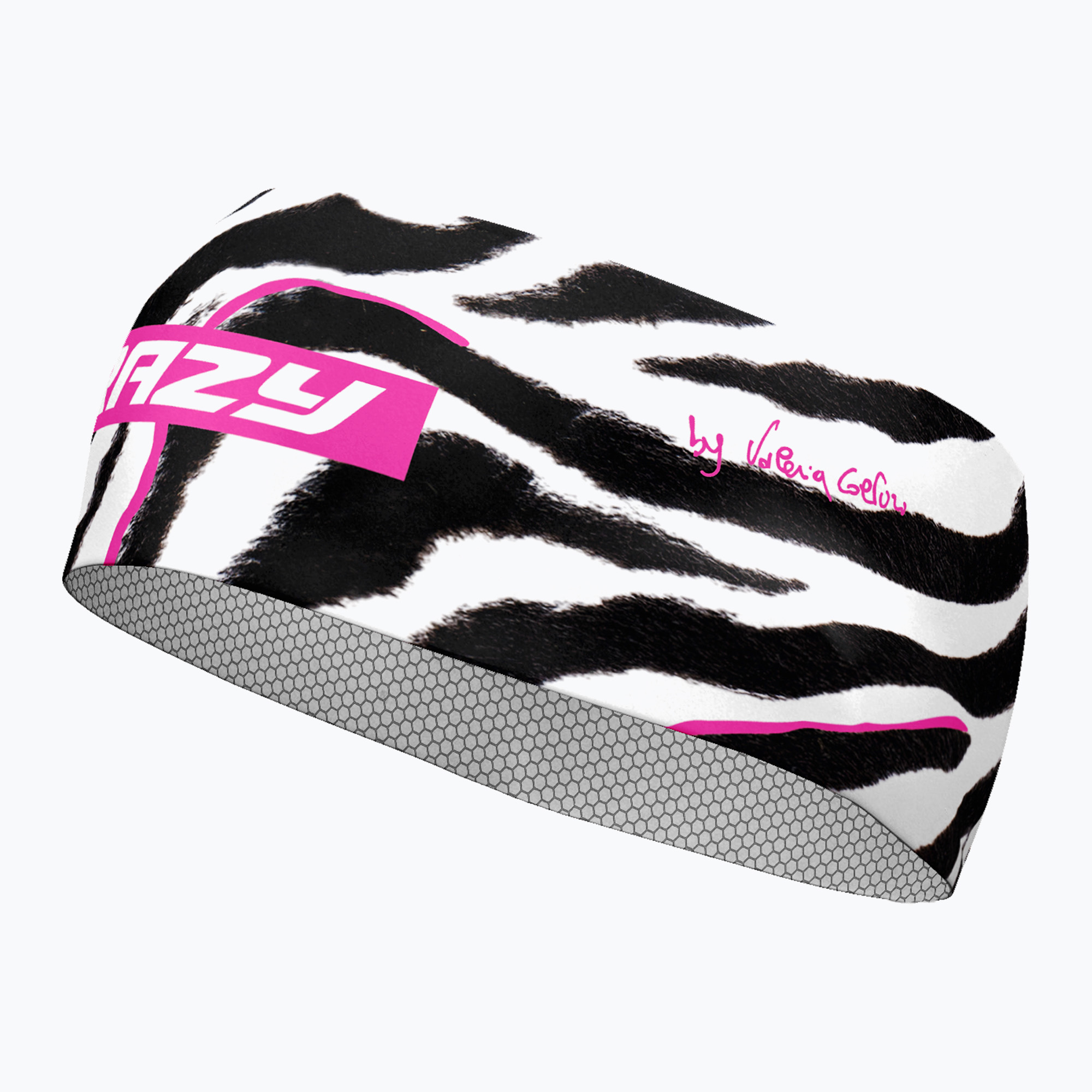 Opaska na głowę Crazy Stem black/zebra 