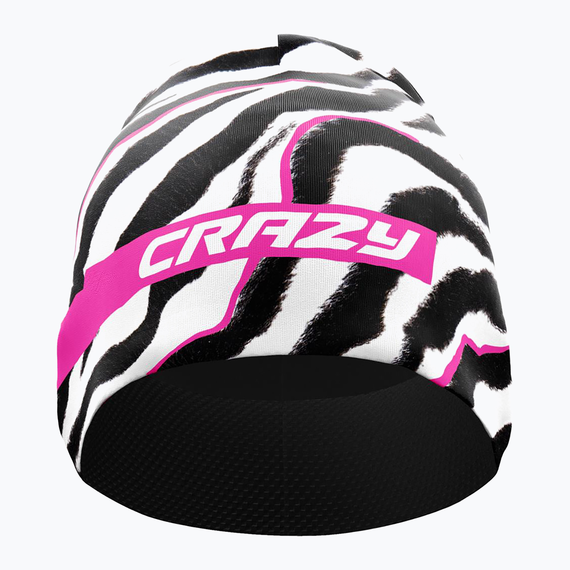 Czapka do biegania damska Crazy Spire black/zebra 