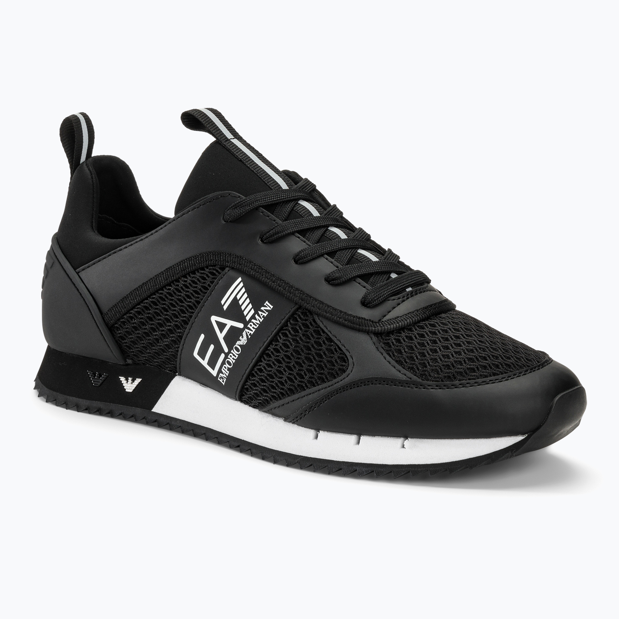 Buty EA7 Emporio Armani Black & White Laces black/white 