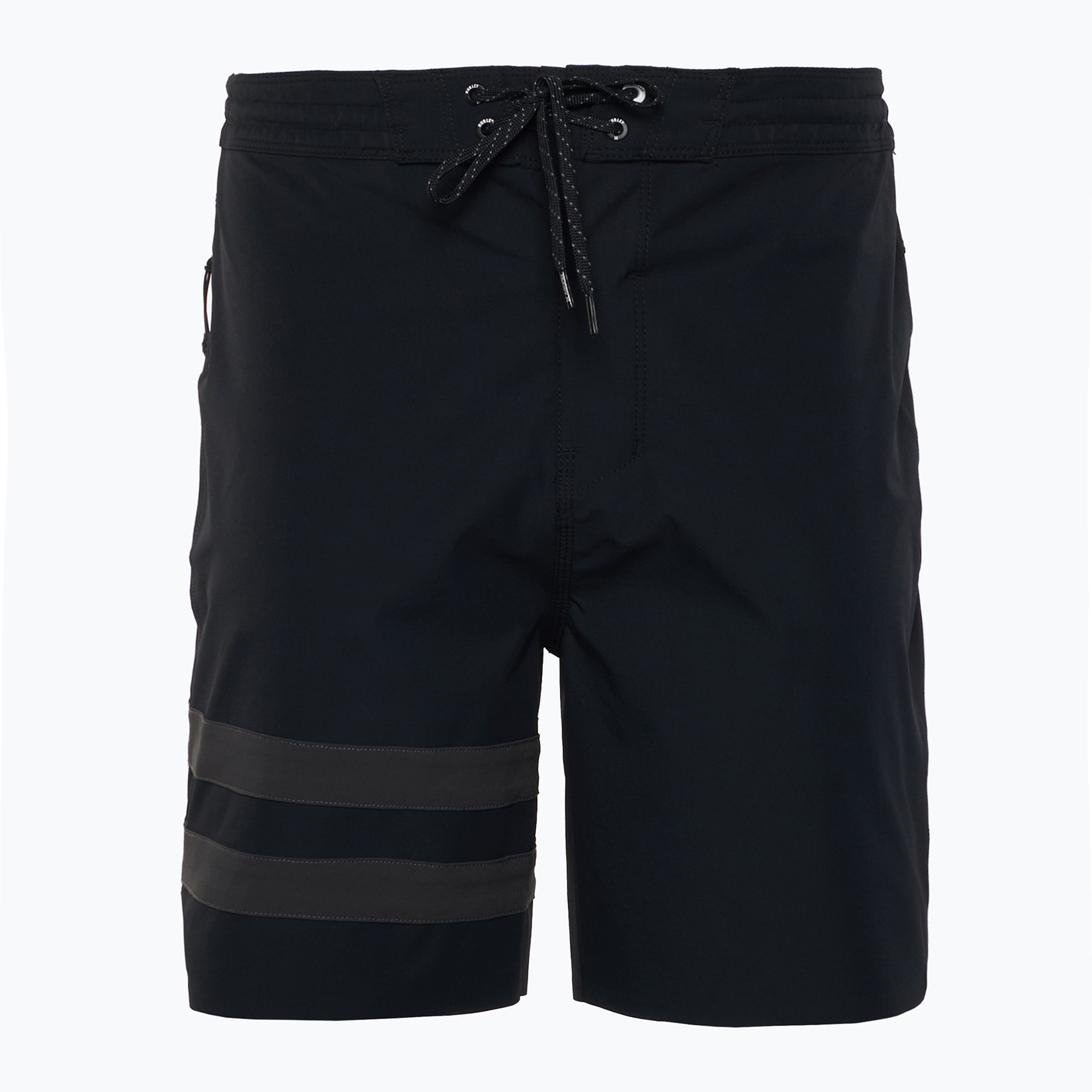 Men's Hurley Phantom Block Party Renegade 18" black swim shorts (36)