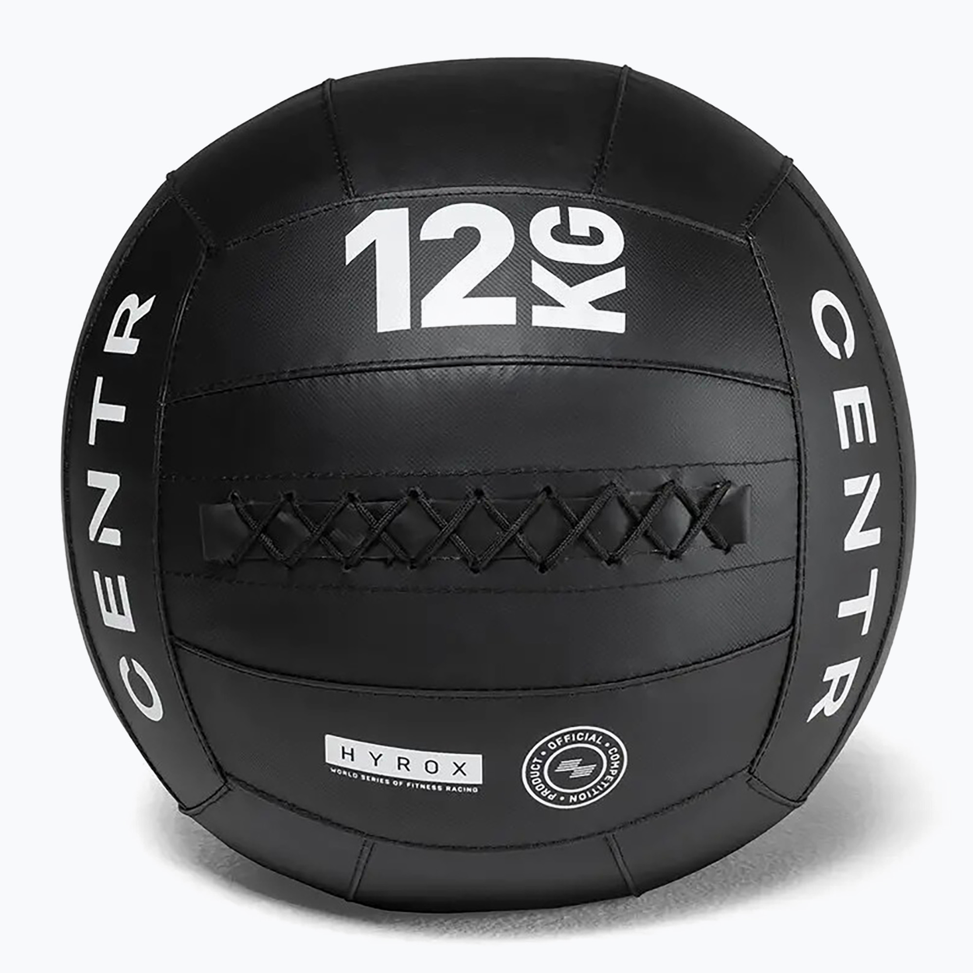 Medicinlabda CENTR Wall Ball Centr x Hyrox 12 kg black (Wall Ball Centr x Hyrox HWB12)