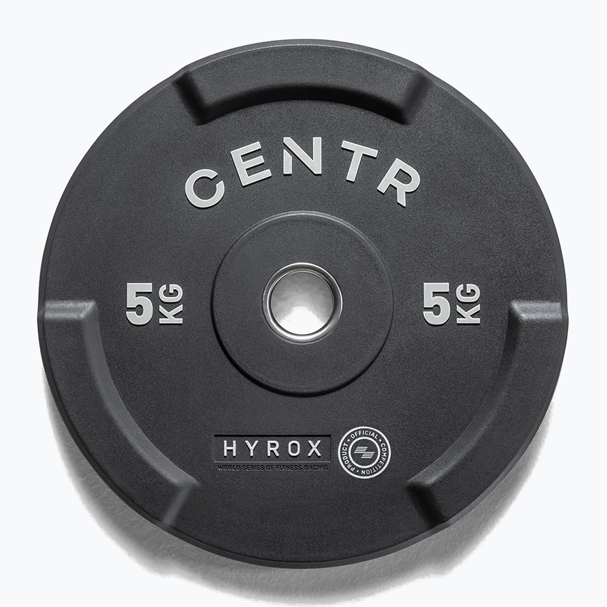 Bumperové závažie Centr Olimpijski Centr x Hyrox Interlocking Bumper Plate 2 pcs black