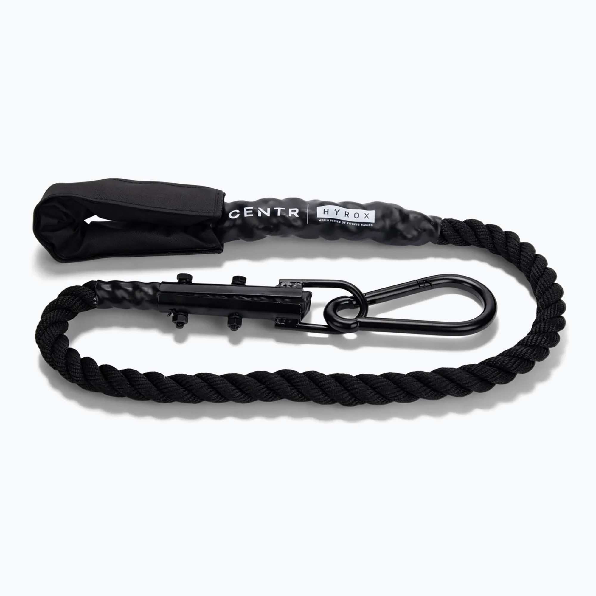 Tréningové lano Centr Competition Pull Rope Youngstars Centr x Hyrox black