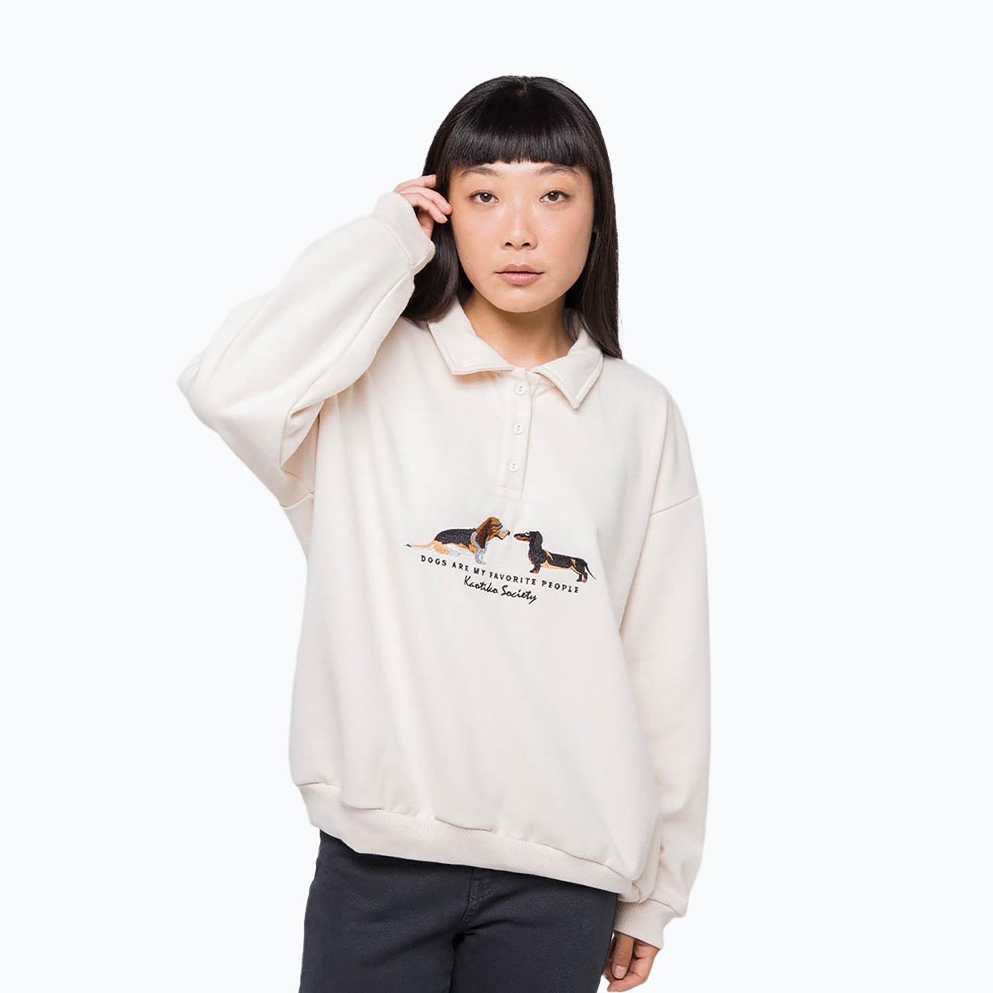 Bluza damska Kaotiko Puppies bone 