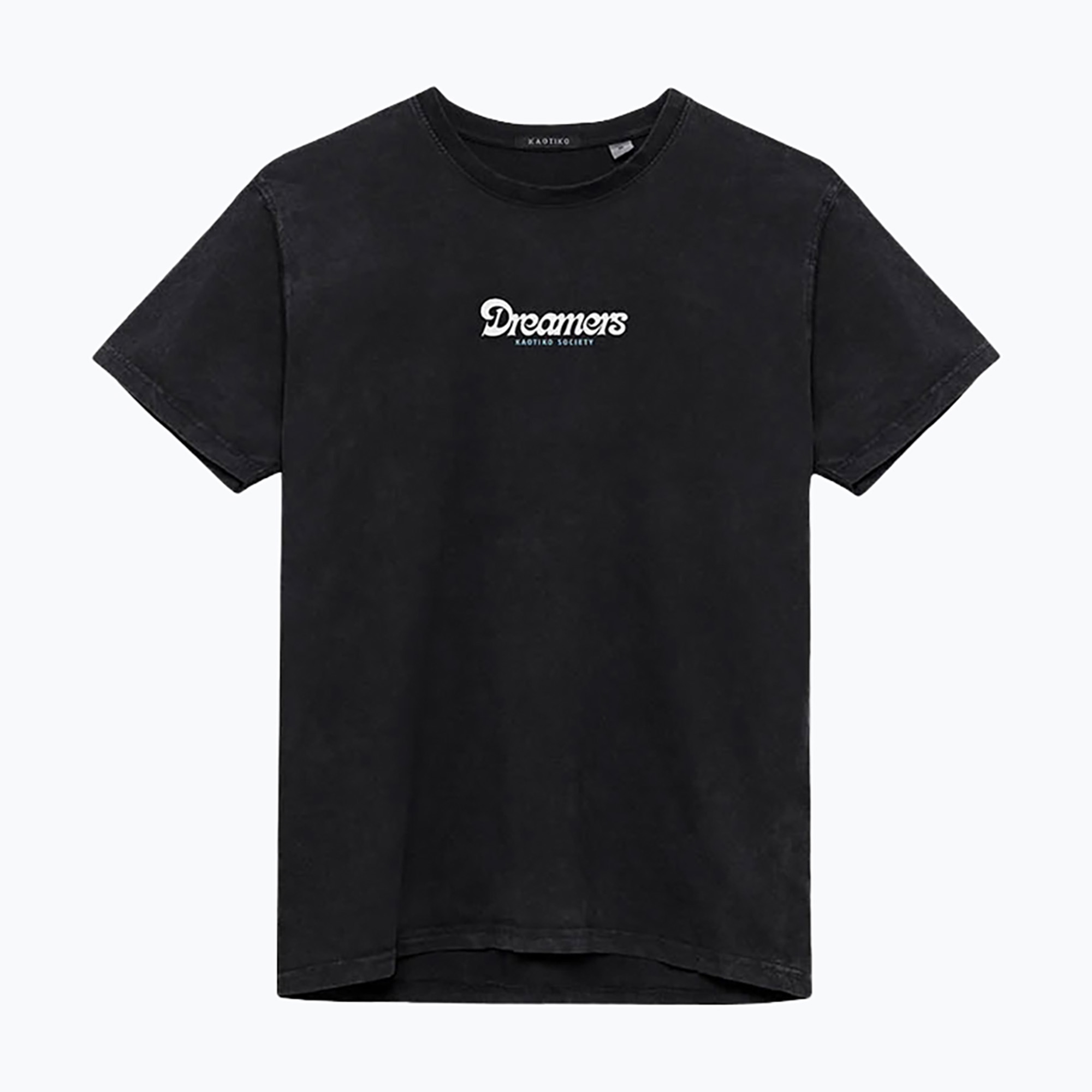 Koszulka męska Kaotiko Washed Dreamers black 