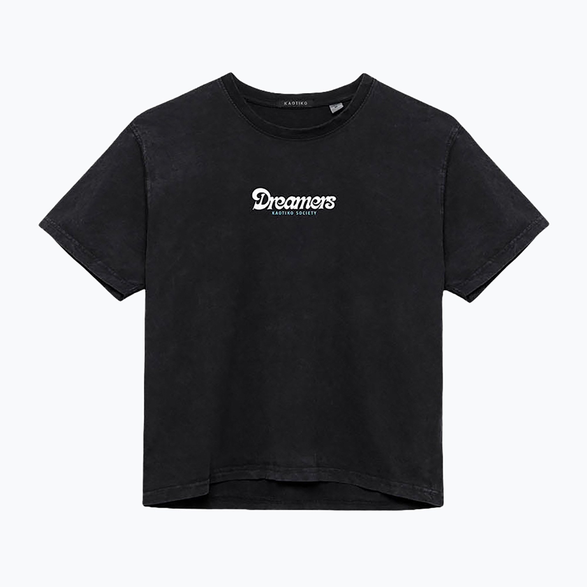 Koszulka damska Kaotiko Washed Dreamers black 